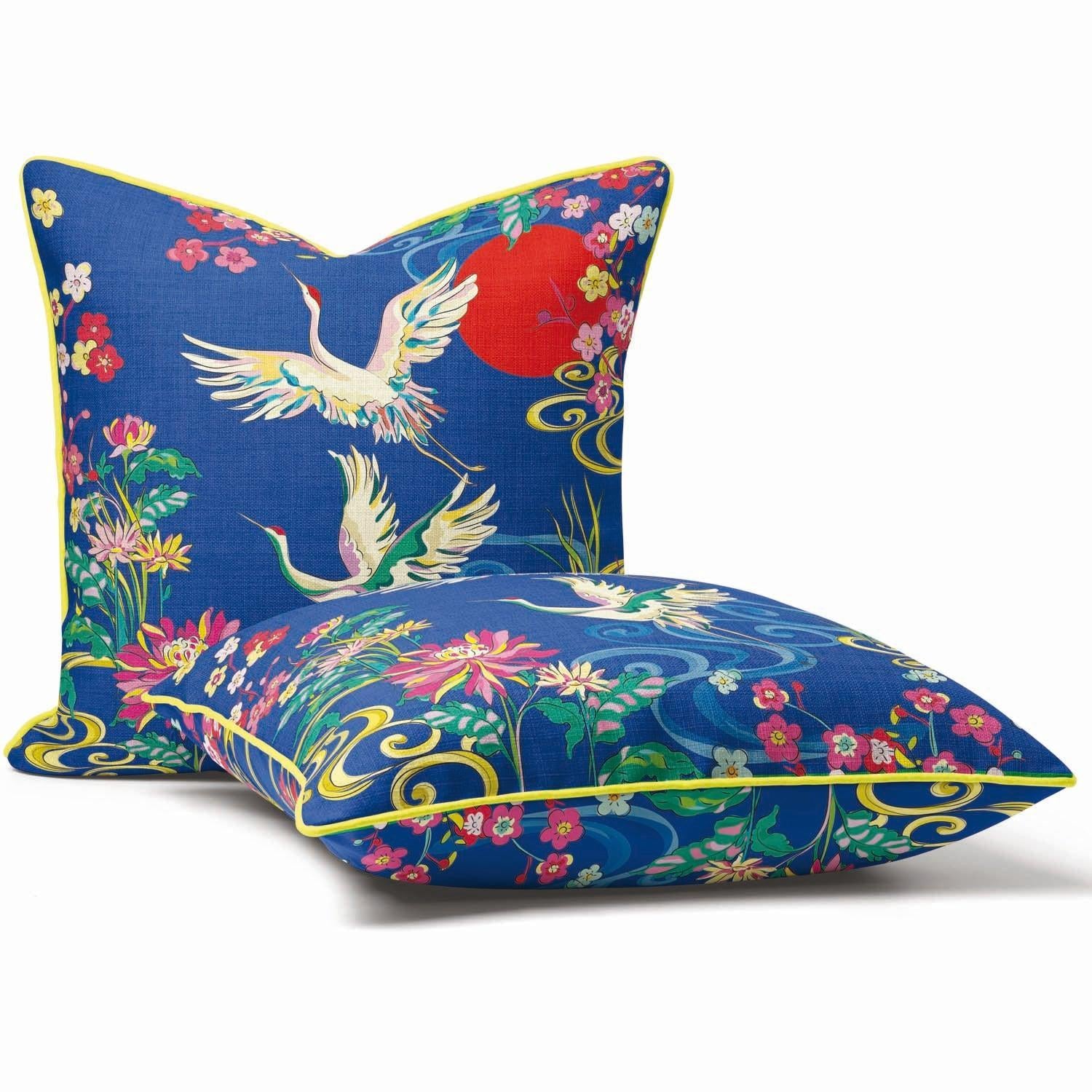 Insignia Cranes - House Of Turnowsky Cushion
