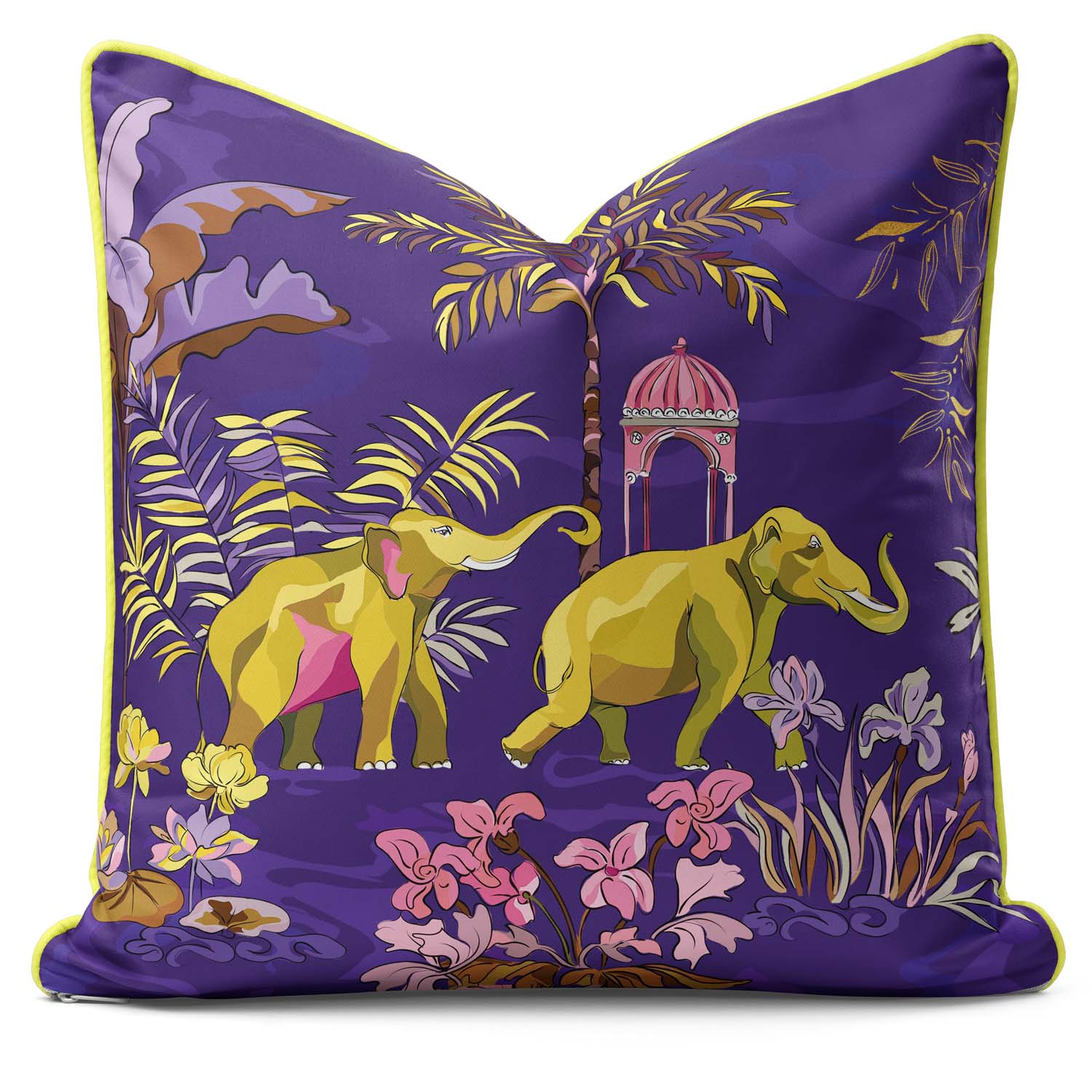 Insignia Elefants - House Of Turnowsky Cushion
