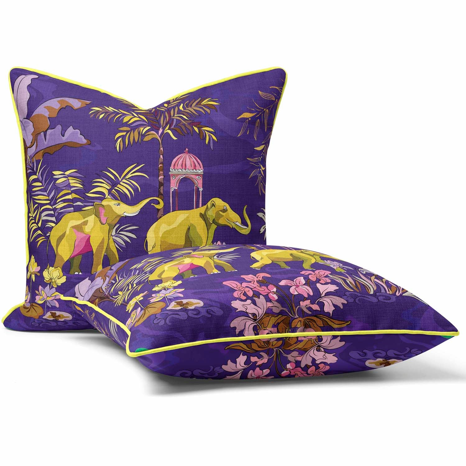 Insignia Elefants - House Of Turnowsky Cushion