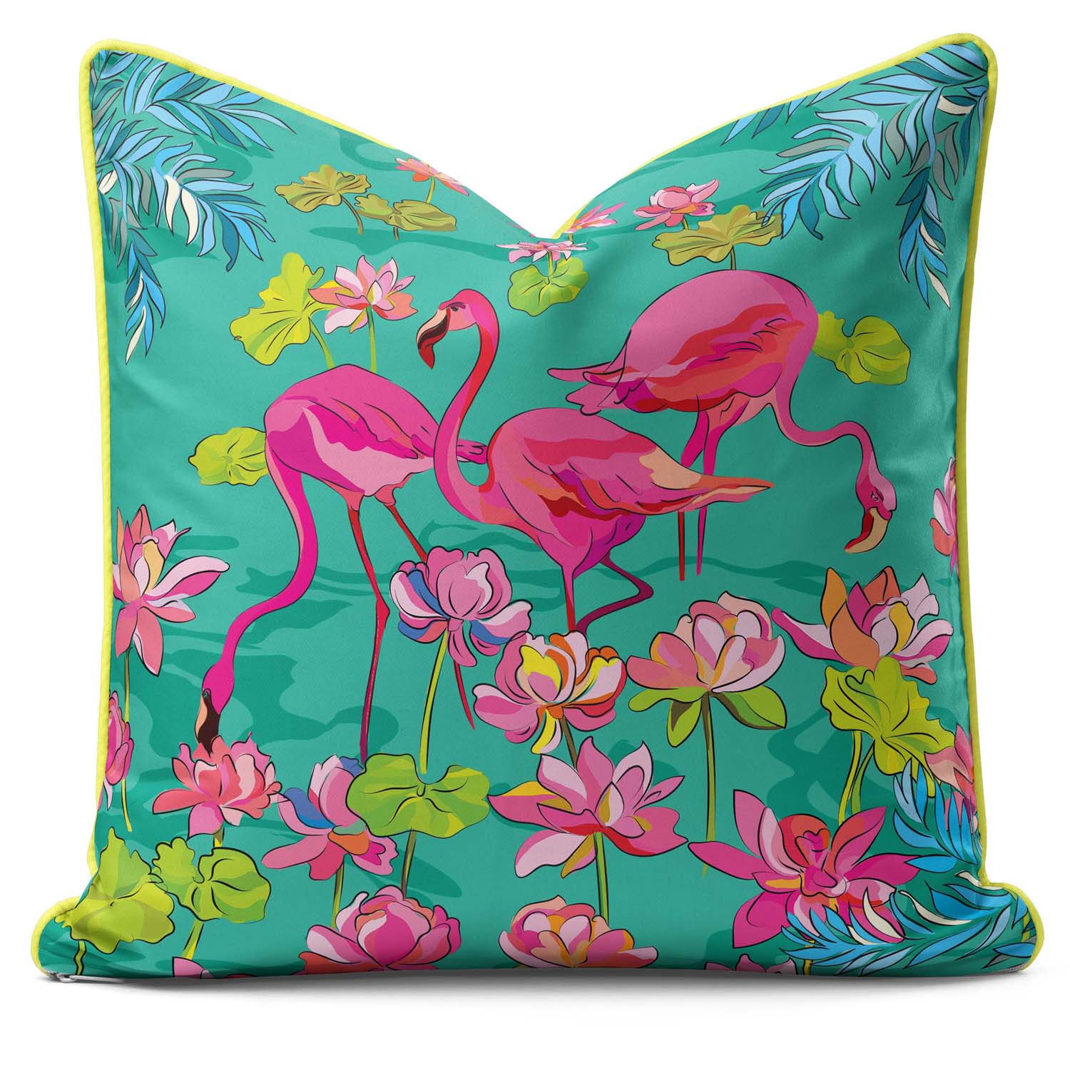 Insignia Flamingos - House Of Turnowsky Cushion