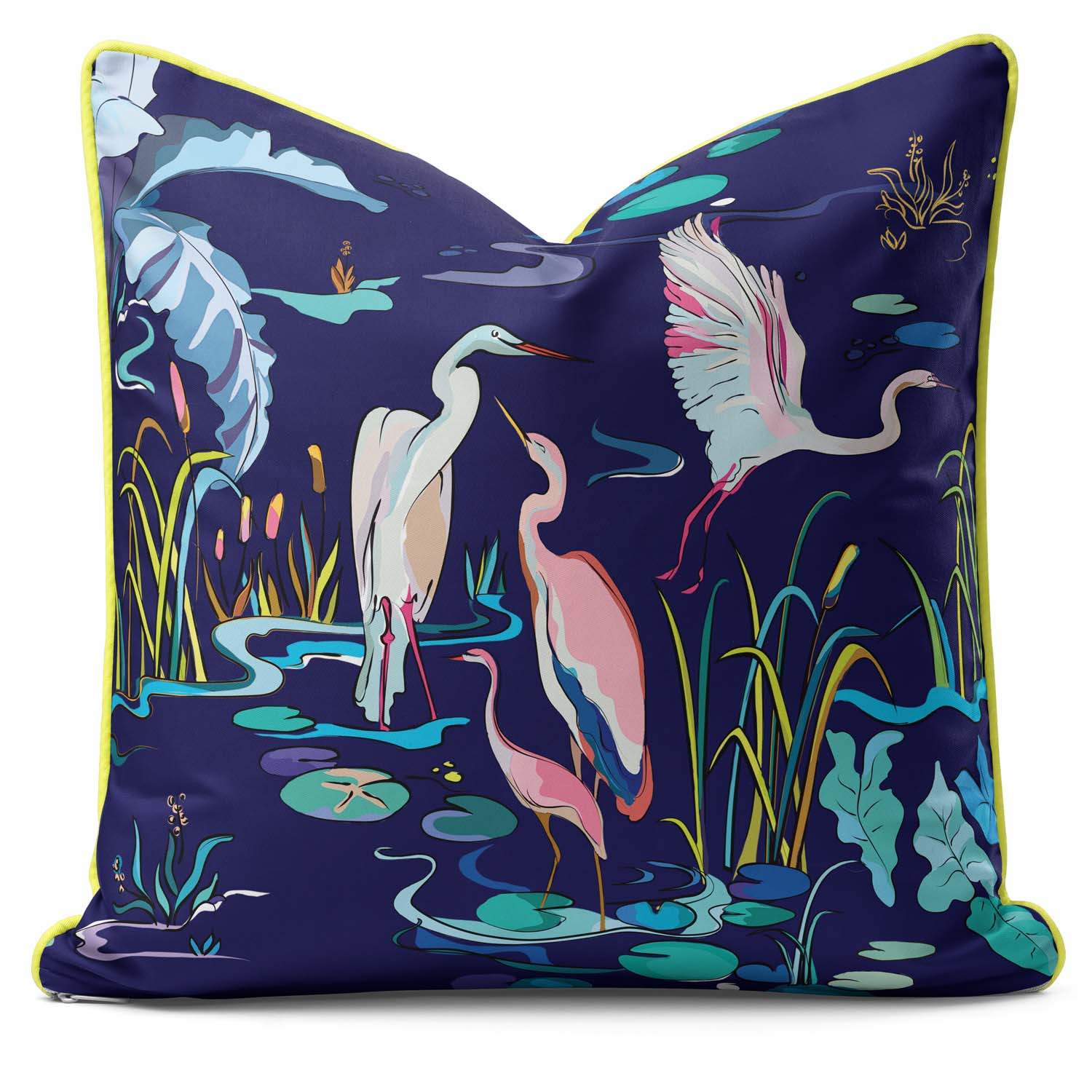 Insignia Herons - House Of Turnowsky Cushion