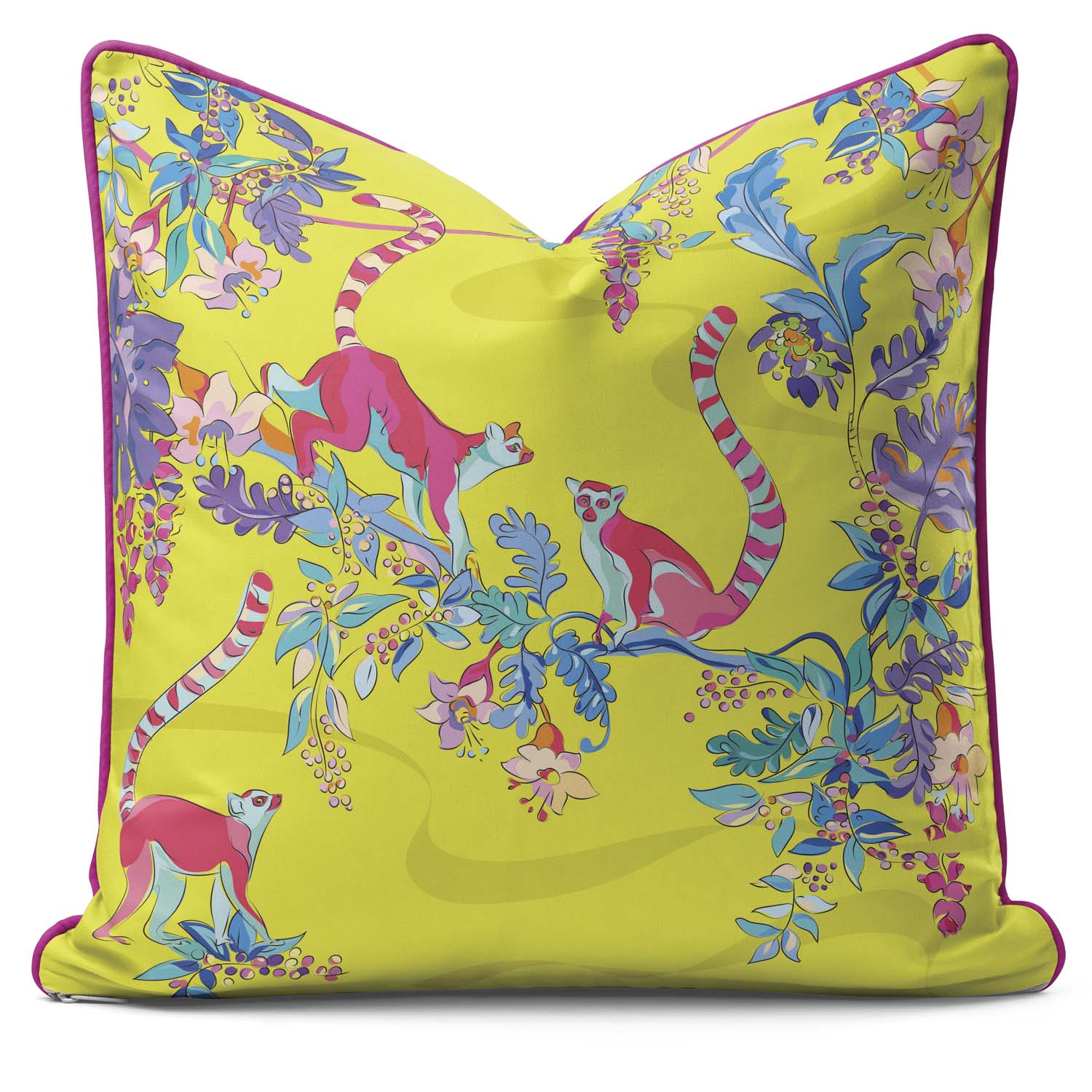 Insignia Lemurs - House Of Turnowsky Cushion