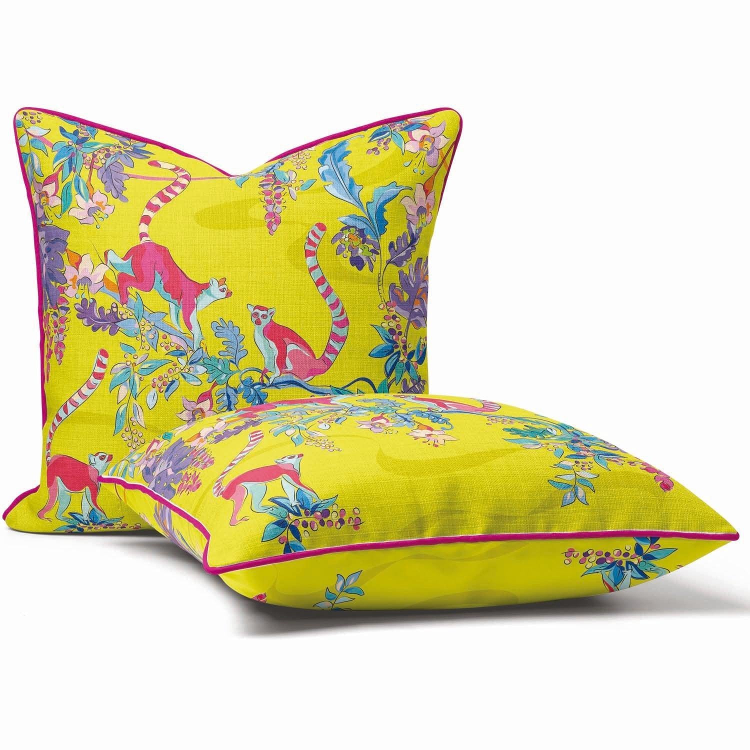 Insignia Lemurs - House Of Turnowsky Cushion