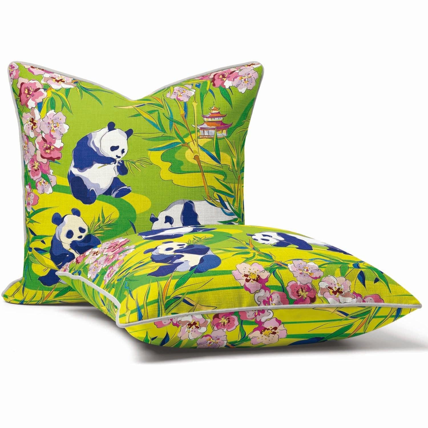 Insignia Pandas - House Of Turnowsky Cushion