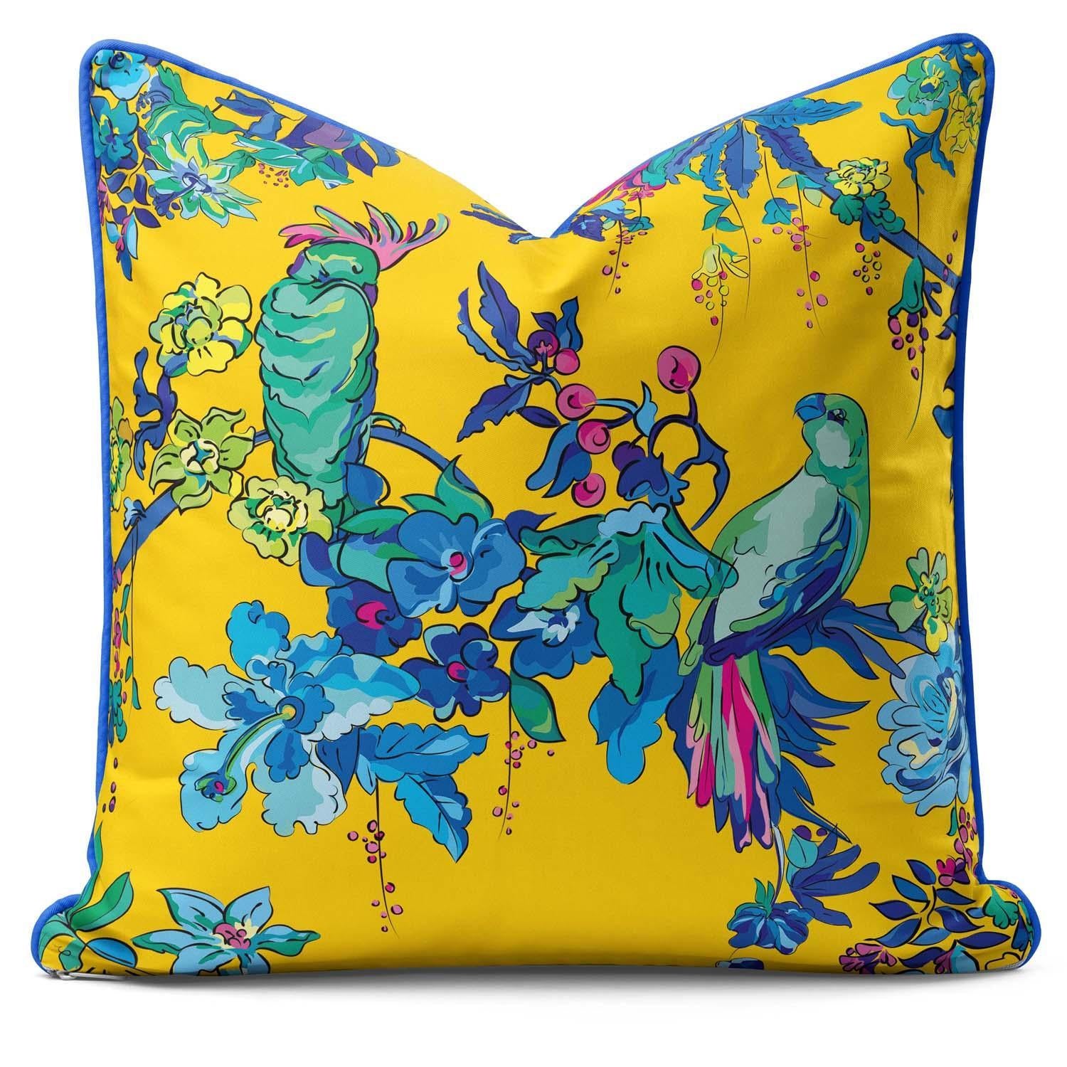 Insignia Parrots - House Of Turnowsky Cushion