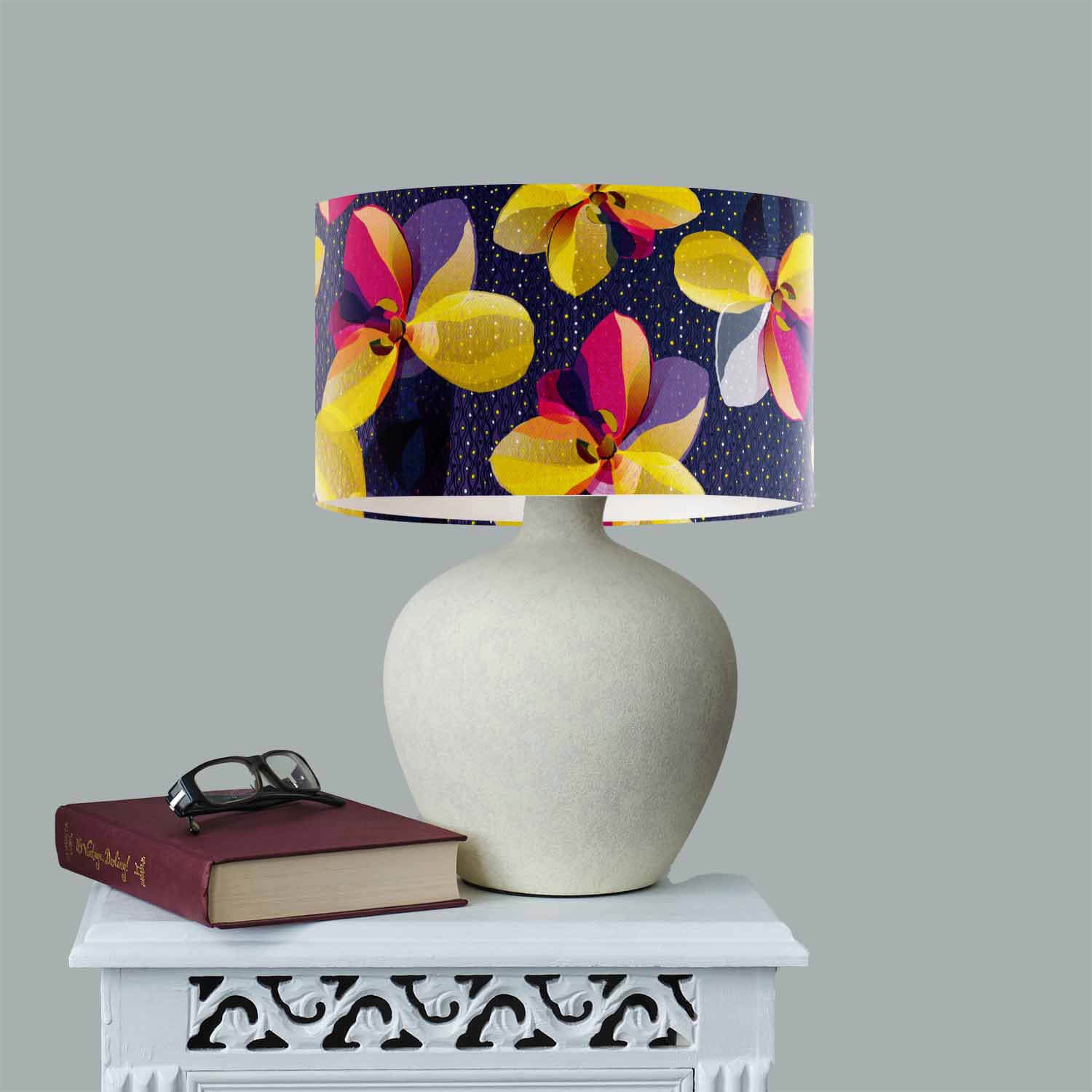 Oriental Orchid - FOG - House Of Turnowsky Lampshade