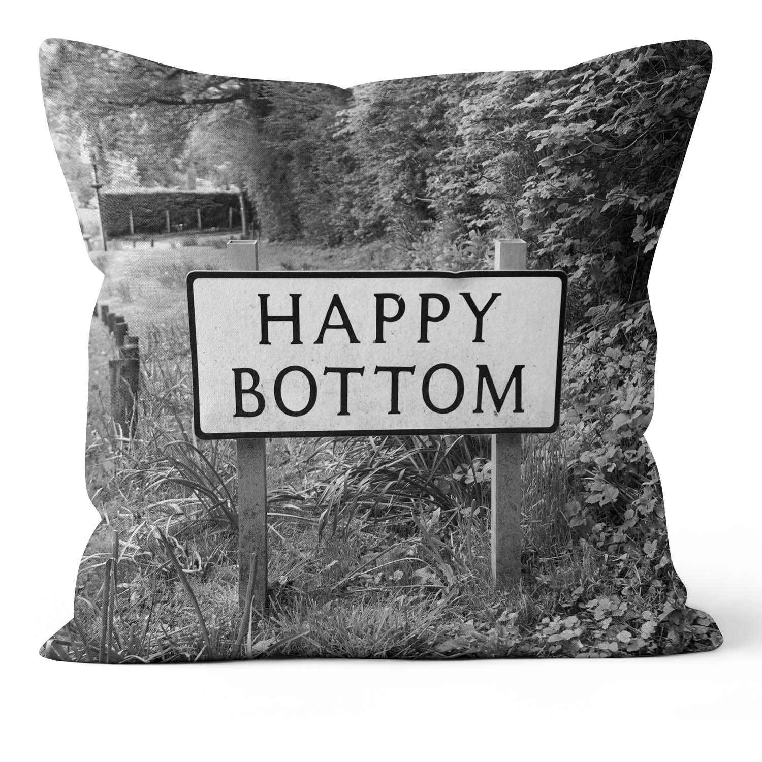 THE HAPPY BOTTOM Cushion – Lesser Spotted Britain Collection