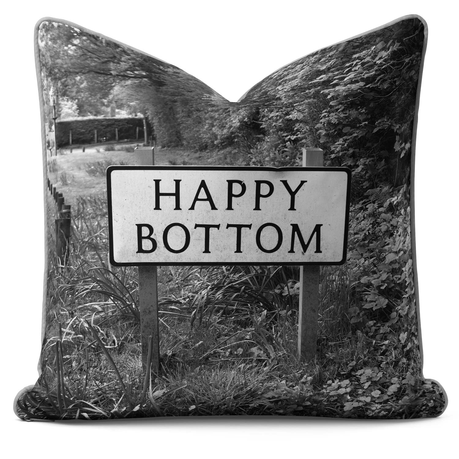 THE HAPPY BOTTOM Cushion – Lesser Spotted Britain Collection