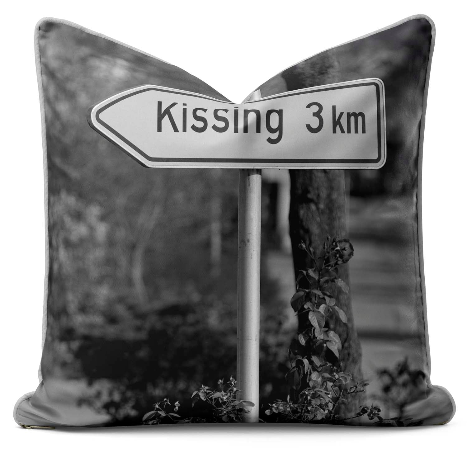 THE KISSING Cushion – Lesser Spotted Britain Collection