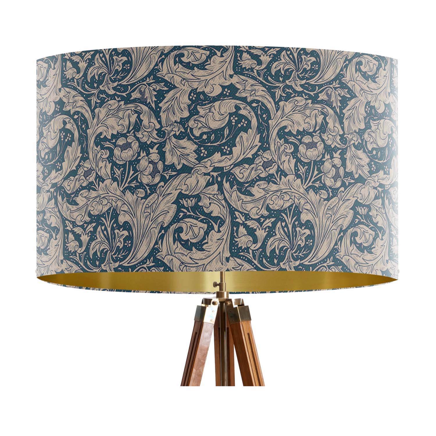 Bachelor's Buttons Provincial Blue - William Morris Gallery Lampshade
