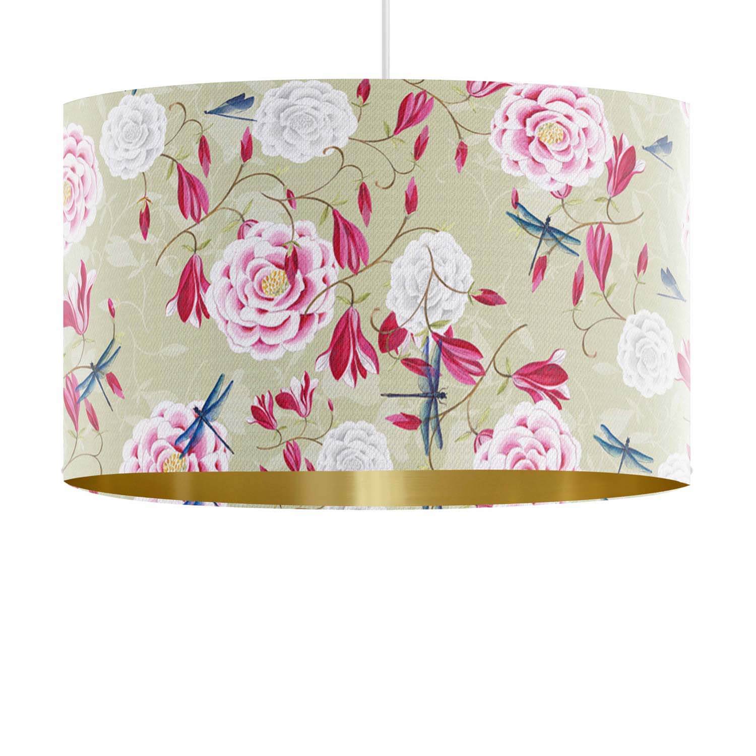 Magnolia & Roses - Garden Of Eden - House Of Turnowsky Lampshade