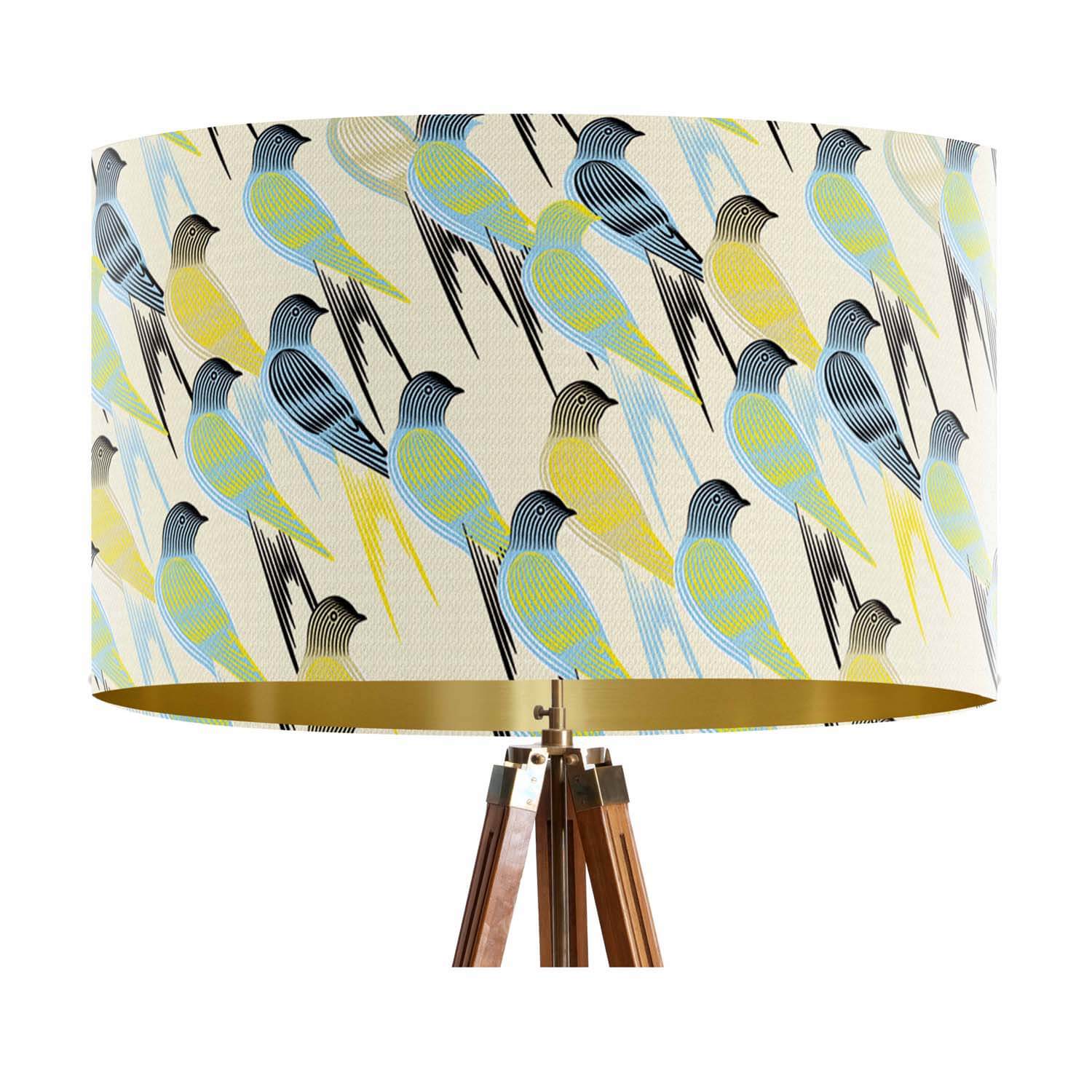 Birds  - Perfect Day - House Of Turnowsky Lampshade