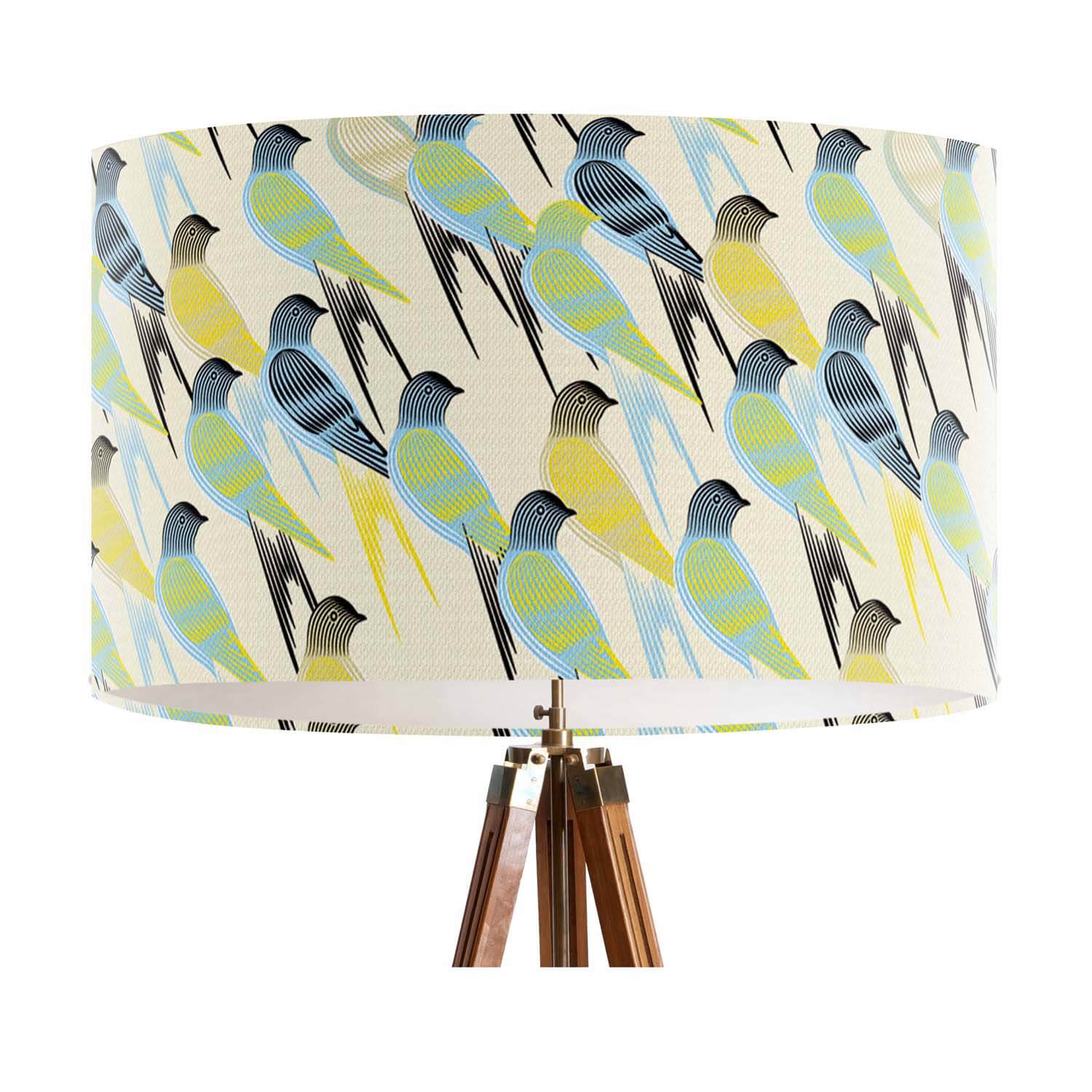 Birds  - Perfect Day - House Of Turnowsky Lampshade