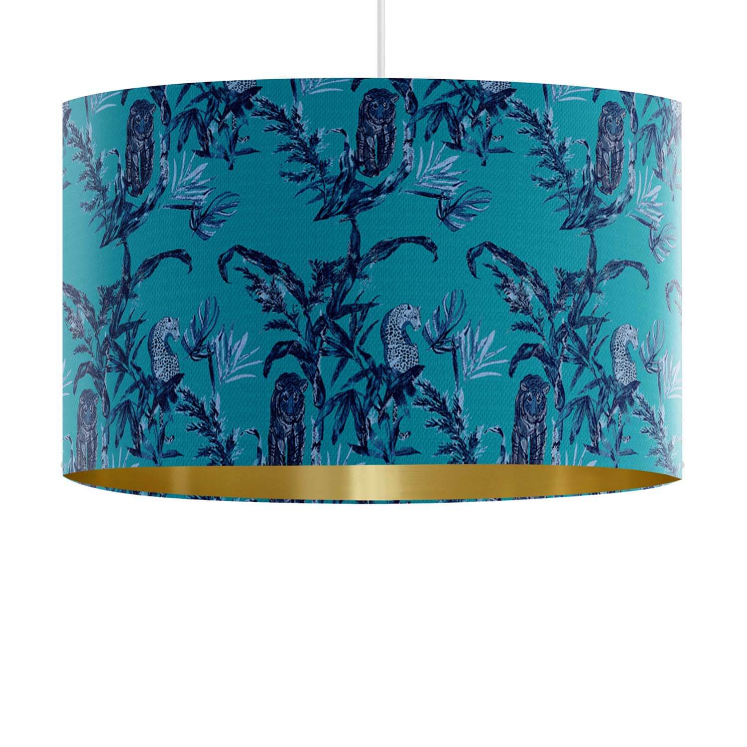 Blue Jungle - Their Nibs Funky Lampshade