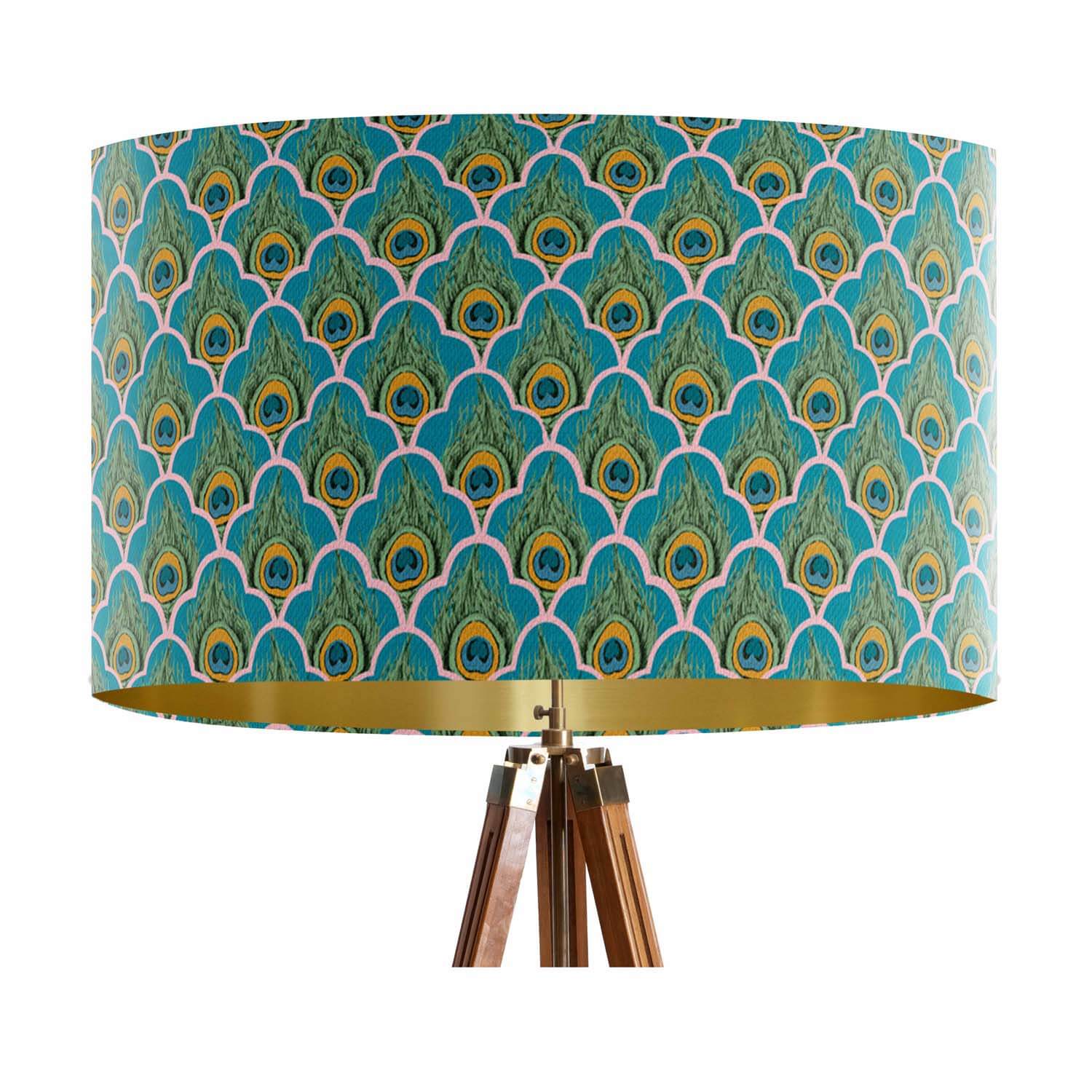 Peacock Feather - Their Nibs Lampshade