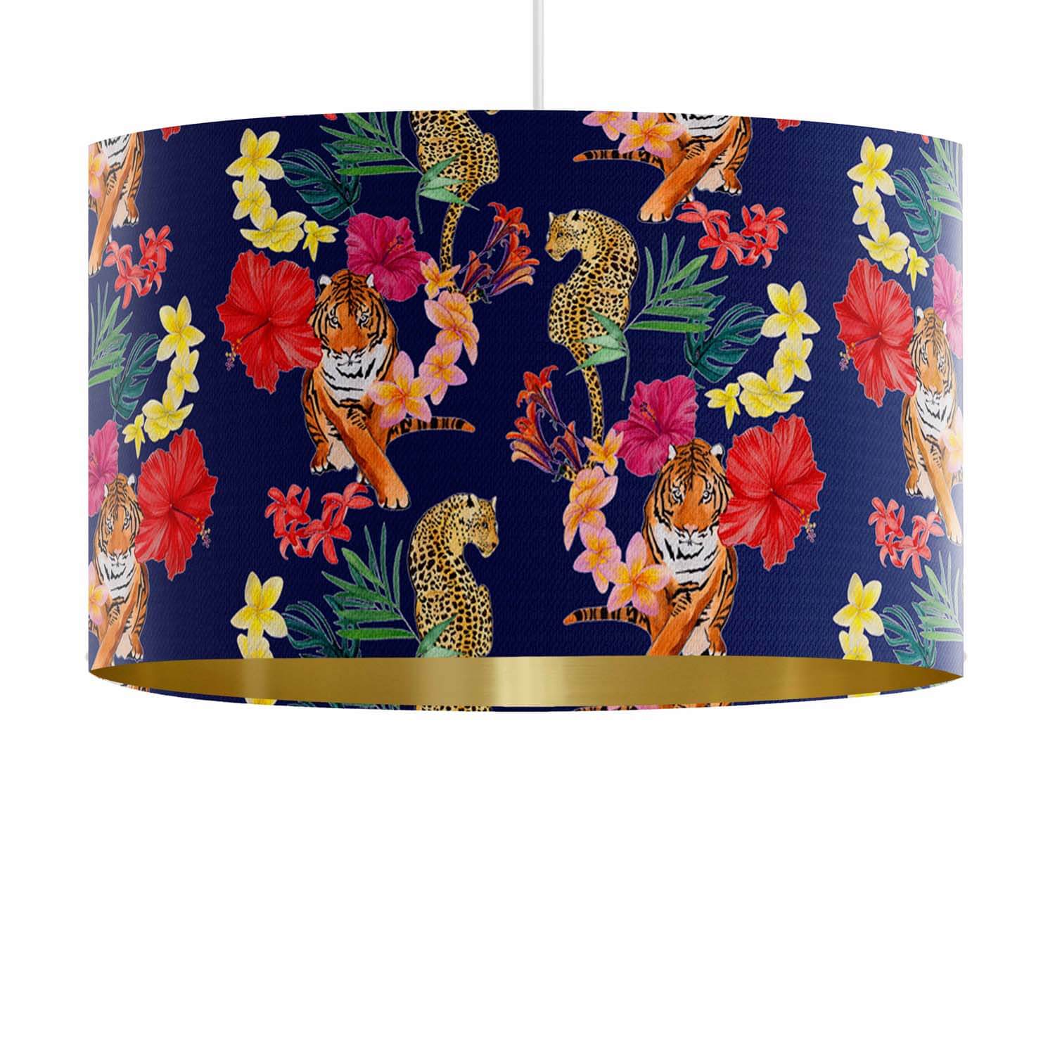 Tropical Tigers - Their Nibs Lampshade