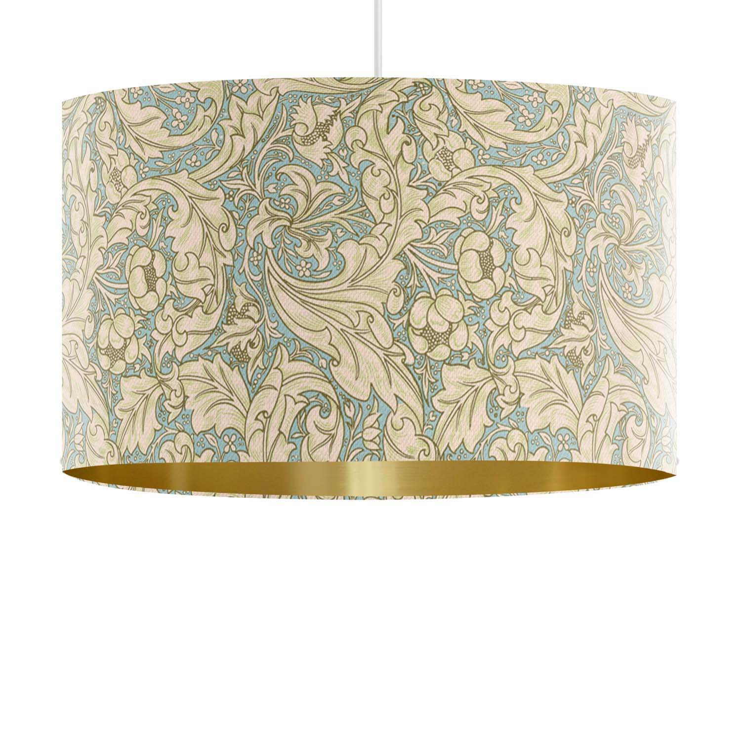 Bachelor Buttons - William Morris Gallery Lampshade