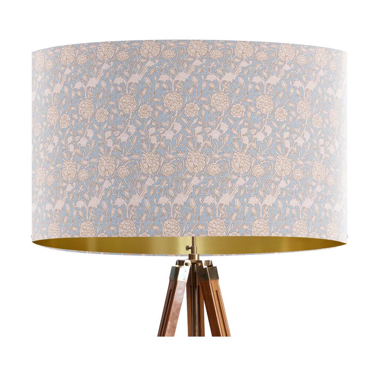 Tulip Cool Blue William Morris Gallery Lampshade Welovecushions Tulip cool blue william morris gallery lampshade welovecushions