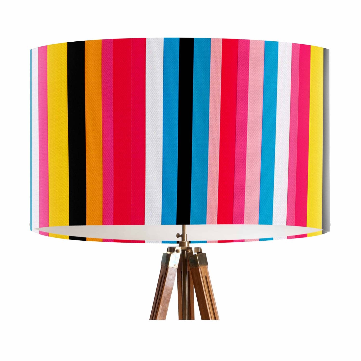 Candy Stripe Delight  - Art Lampshade