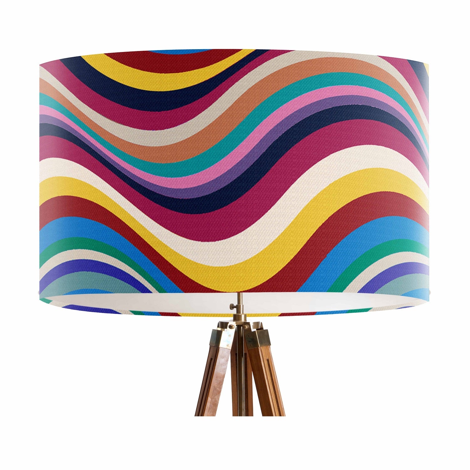 Warp Rainbow - Art Lampshade