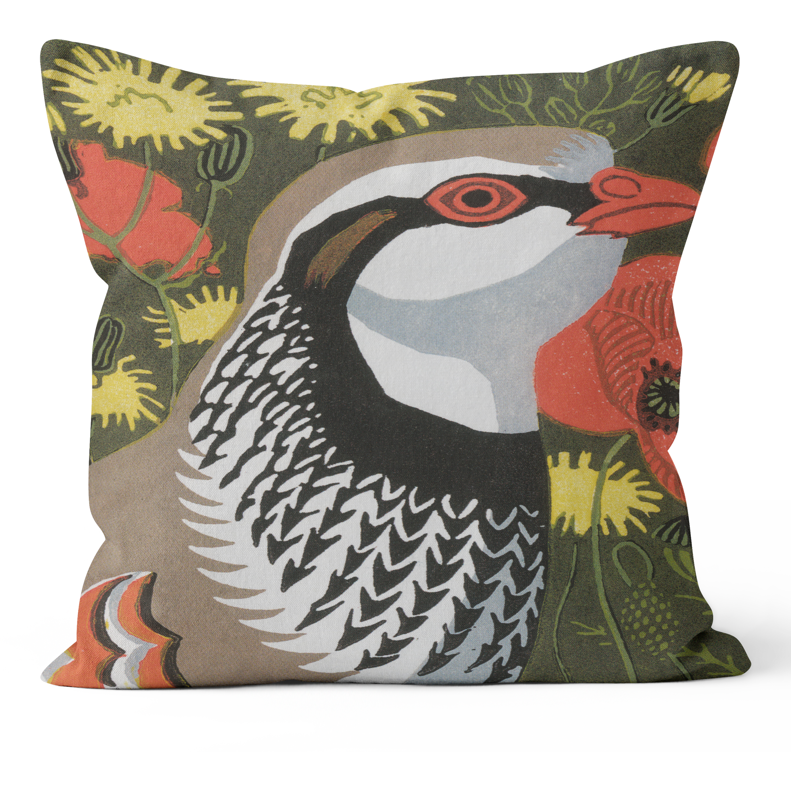 Partridge Meadow - Robert Gillmor Cushion