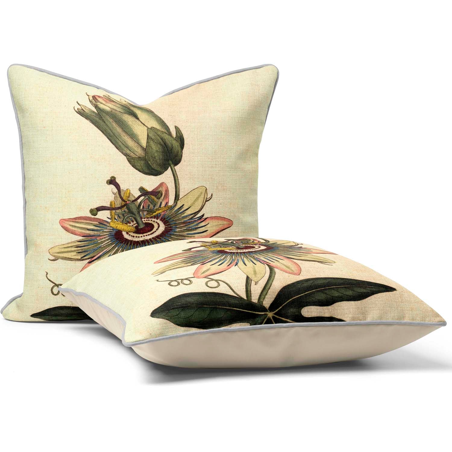 Common Passionflower - Botanical Cushion