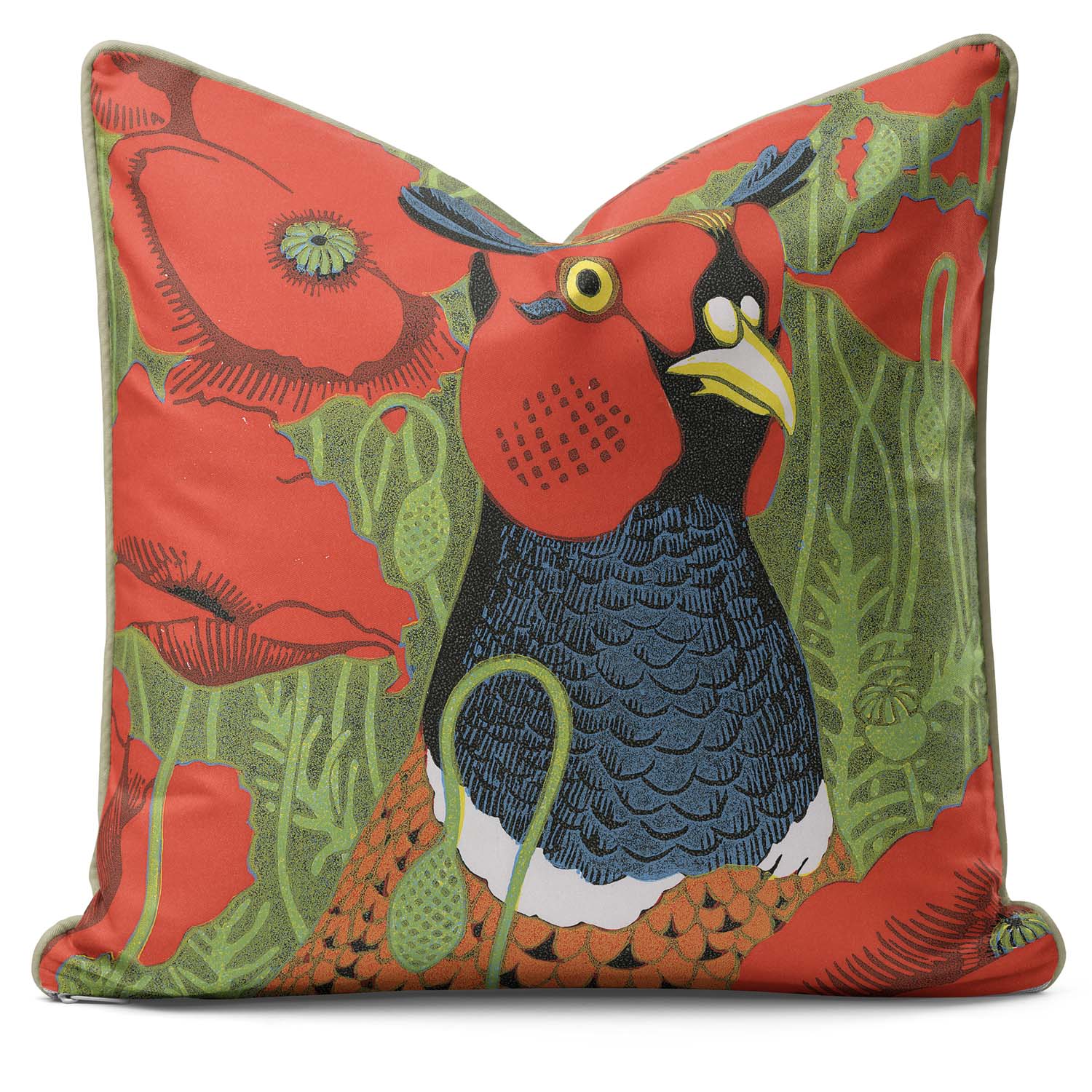 Poppycock - Robert Gillmor Cushion