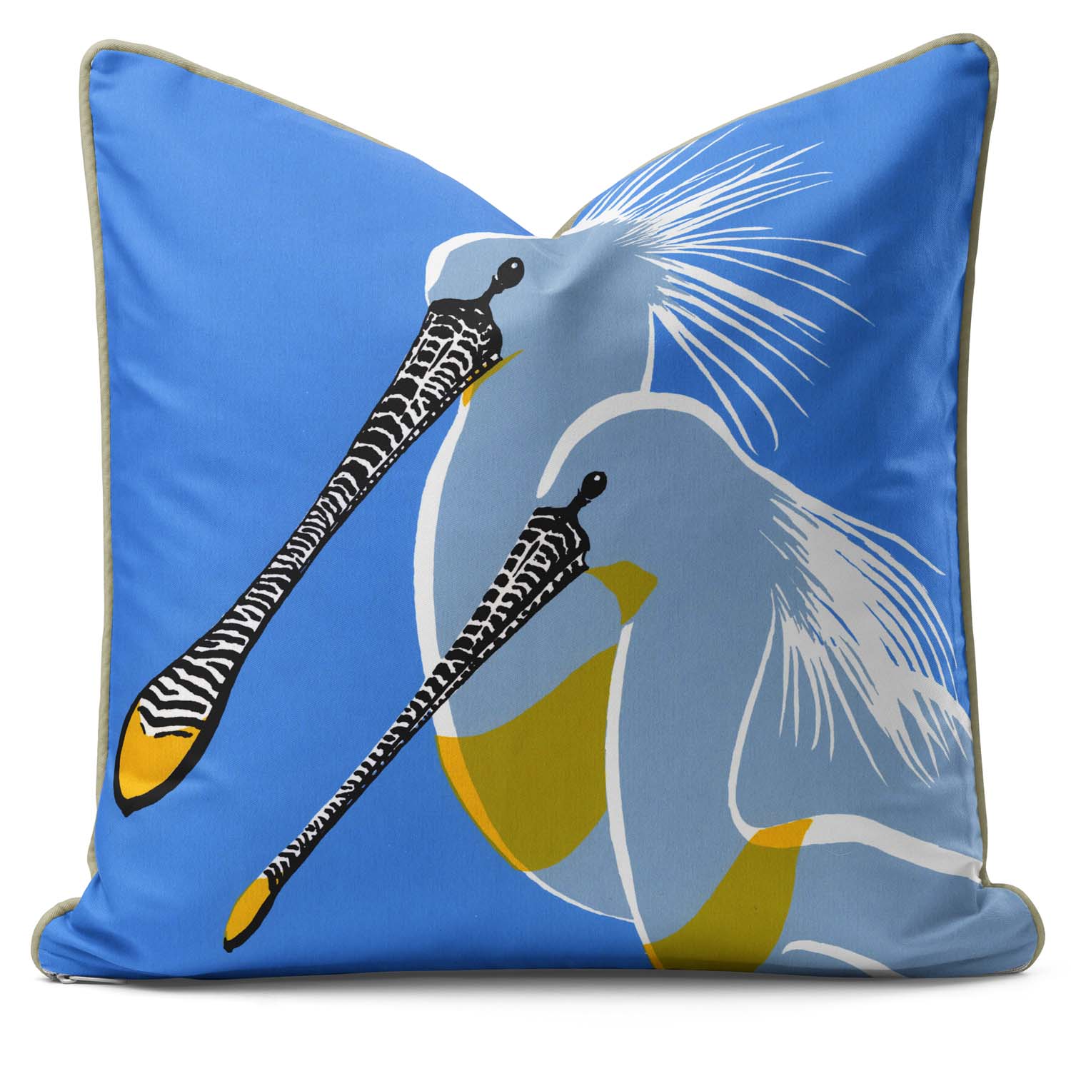 Spoonbill Pair - Robert Gillmor Cushion