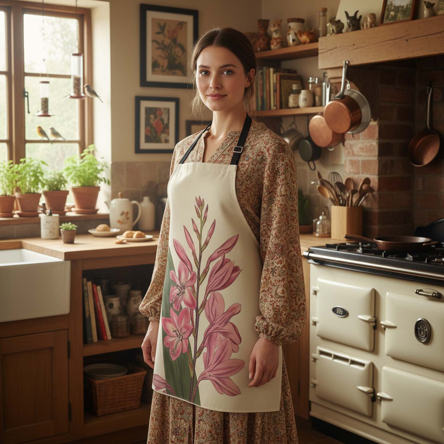 Gladiouls - Botanical Apron