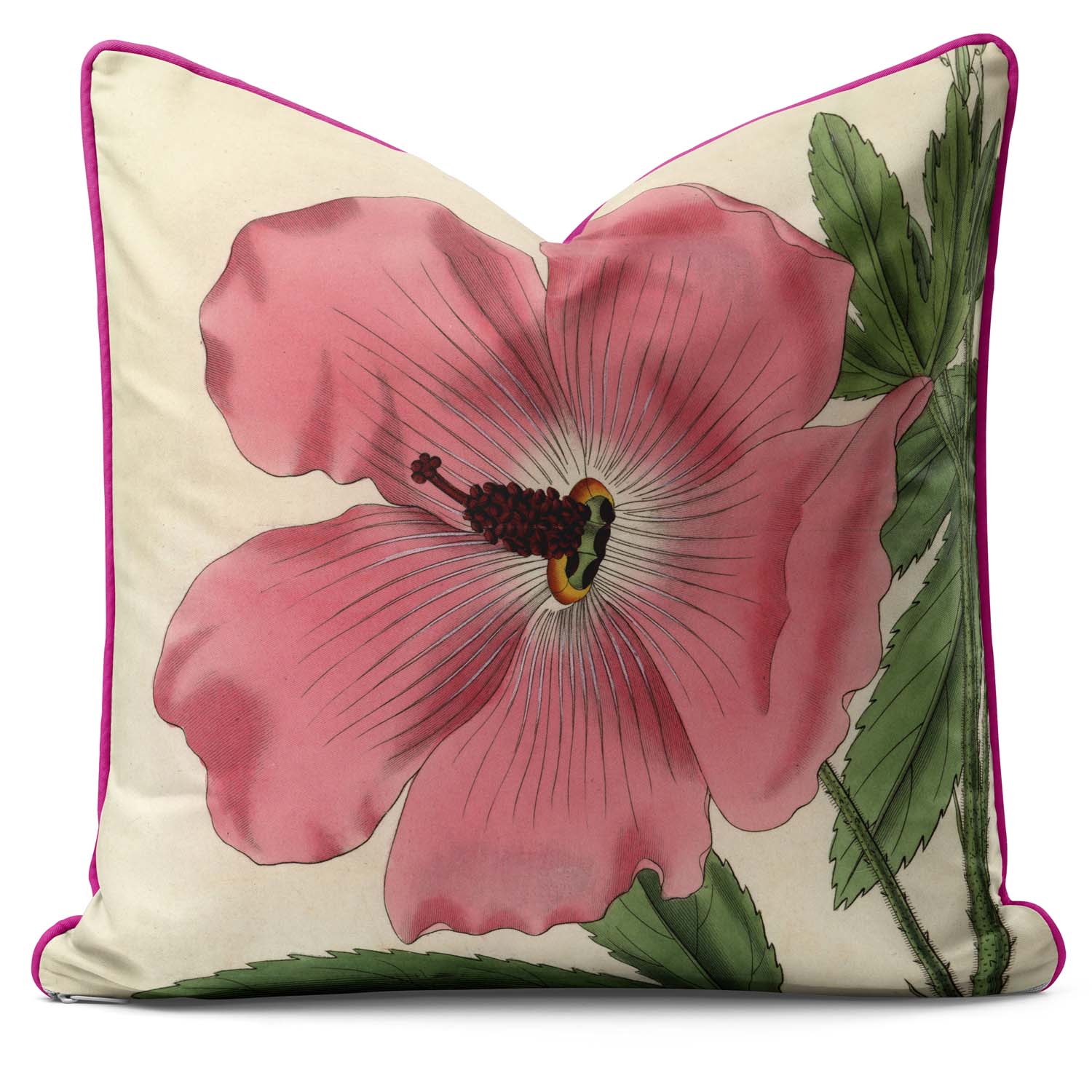 Hibiscus - Botanical Cushion