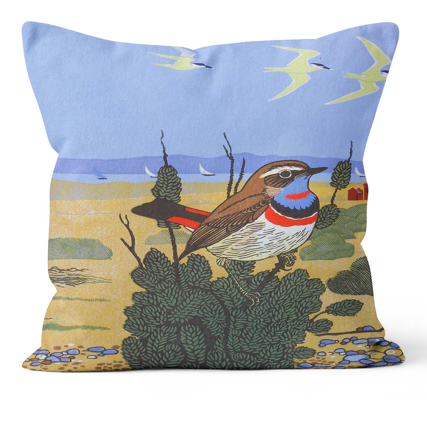 Red Spotted - Robert Gillmor Cushion