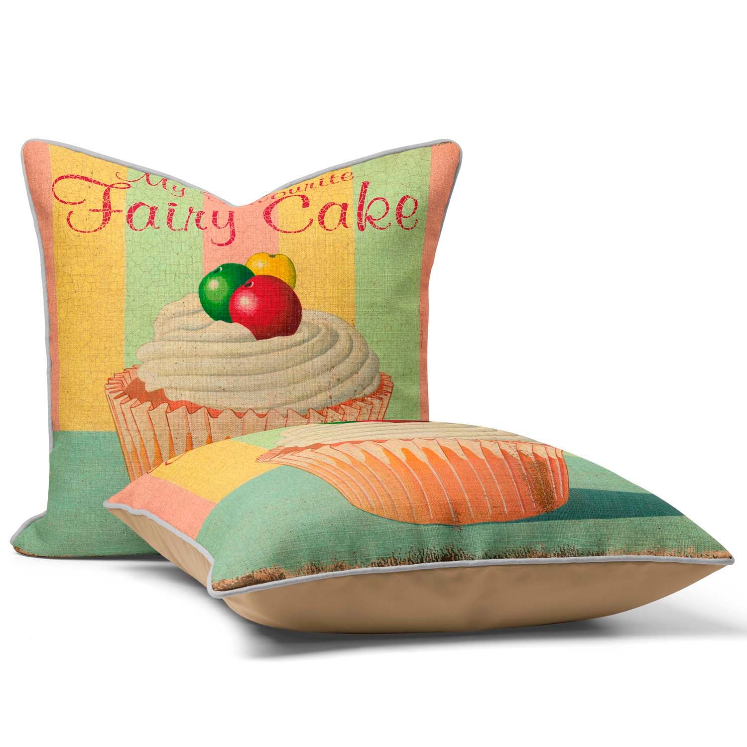 Fairy Cake - Martin Wiscombe Cushion