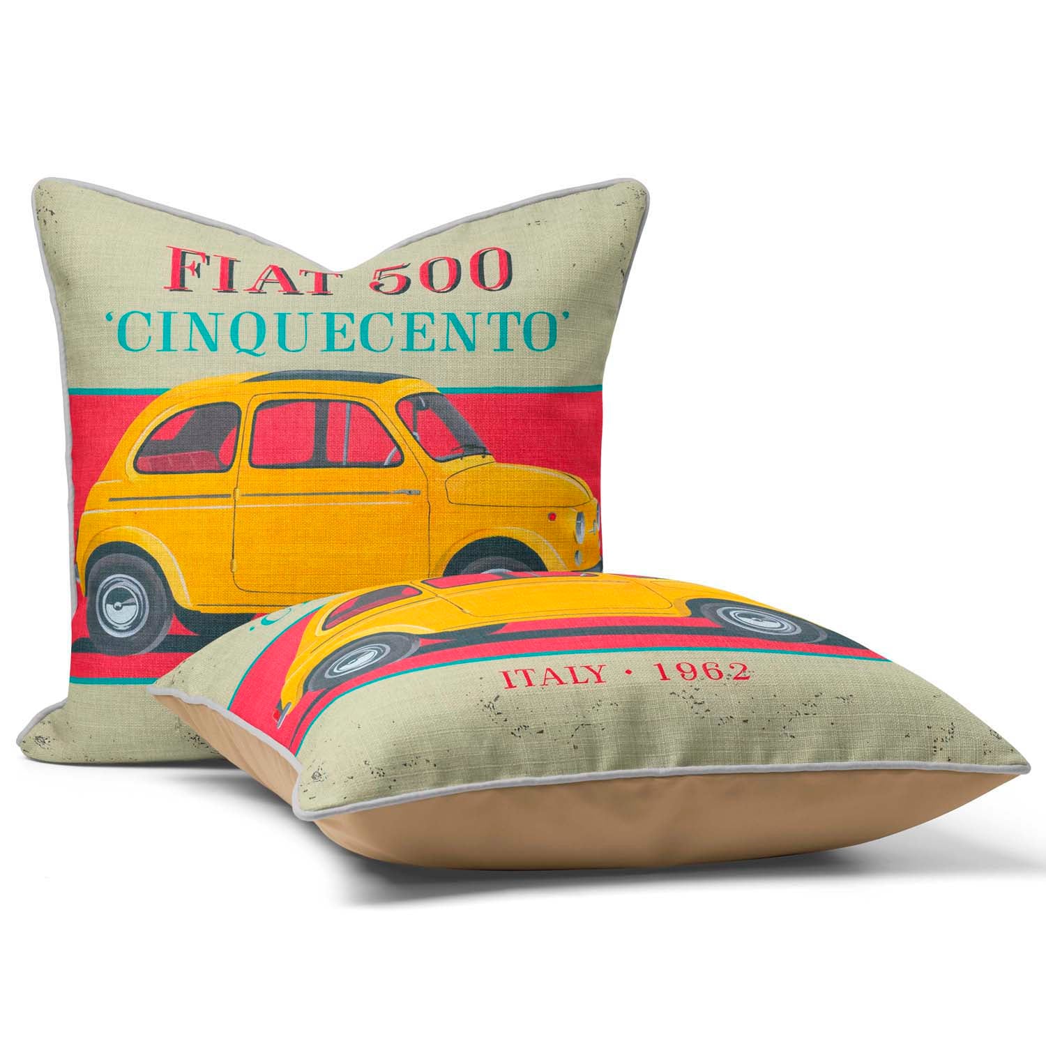 Fiat 500 - Martin Wiscombe Cushion