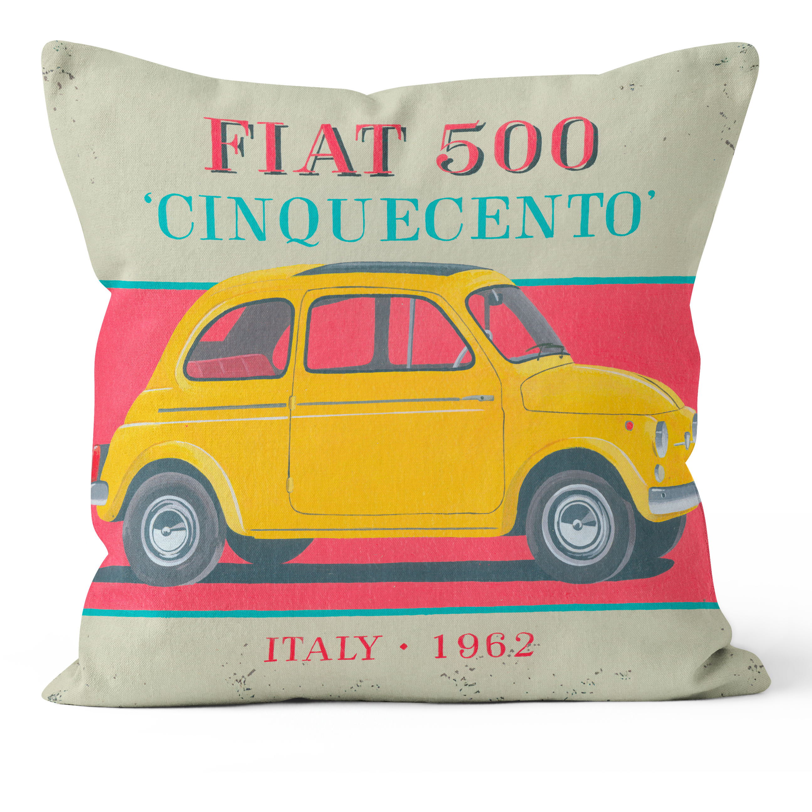 Fiat 500 - Martin Wiscombe Cushion