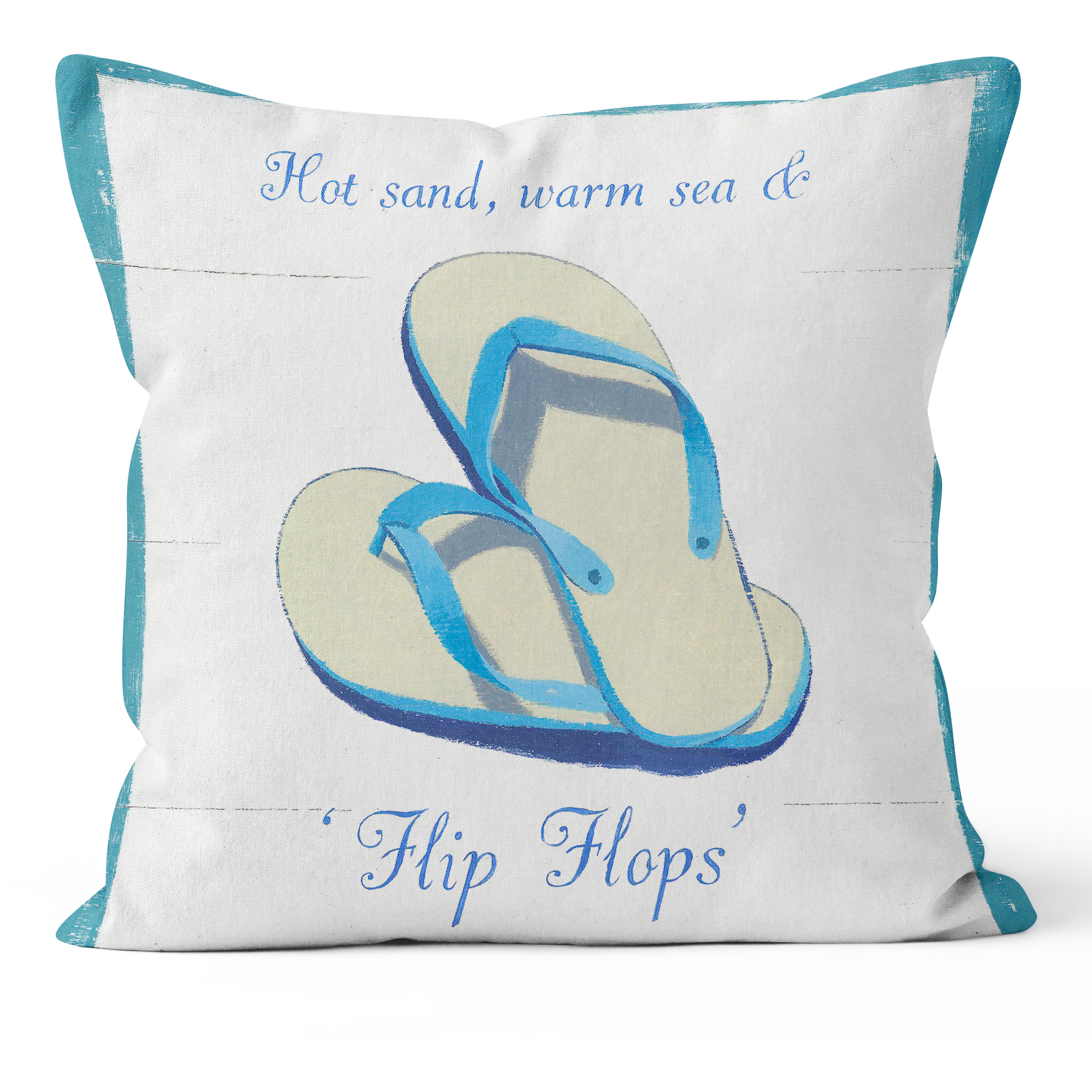 Flip Flops - Martin Wiscombe Cushion