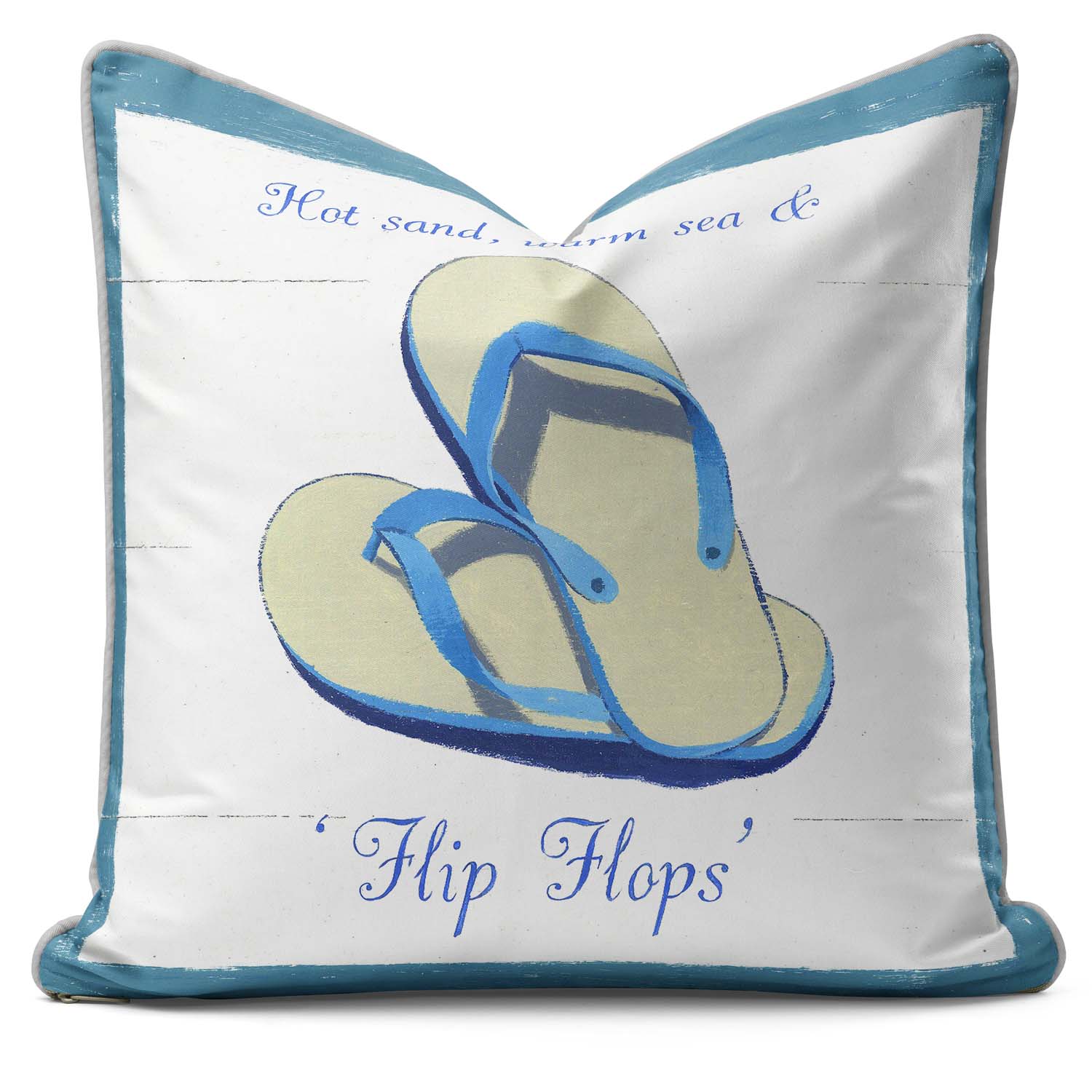 Flip Flops - Martin Wiscombe Cushion