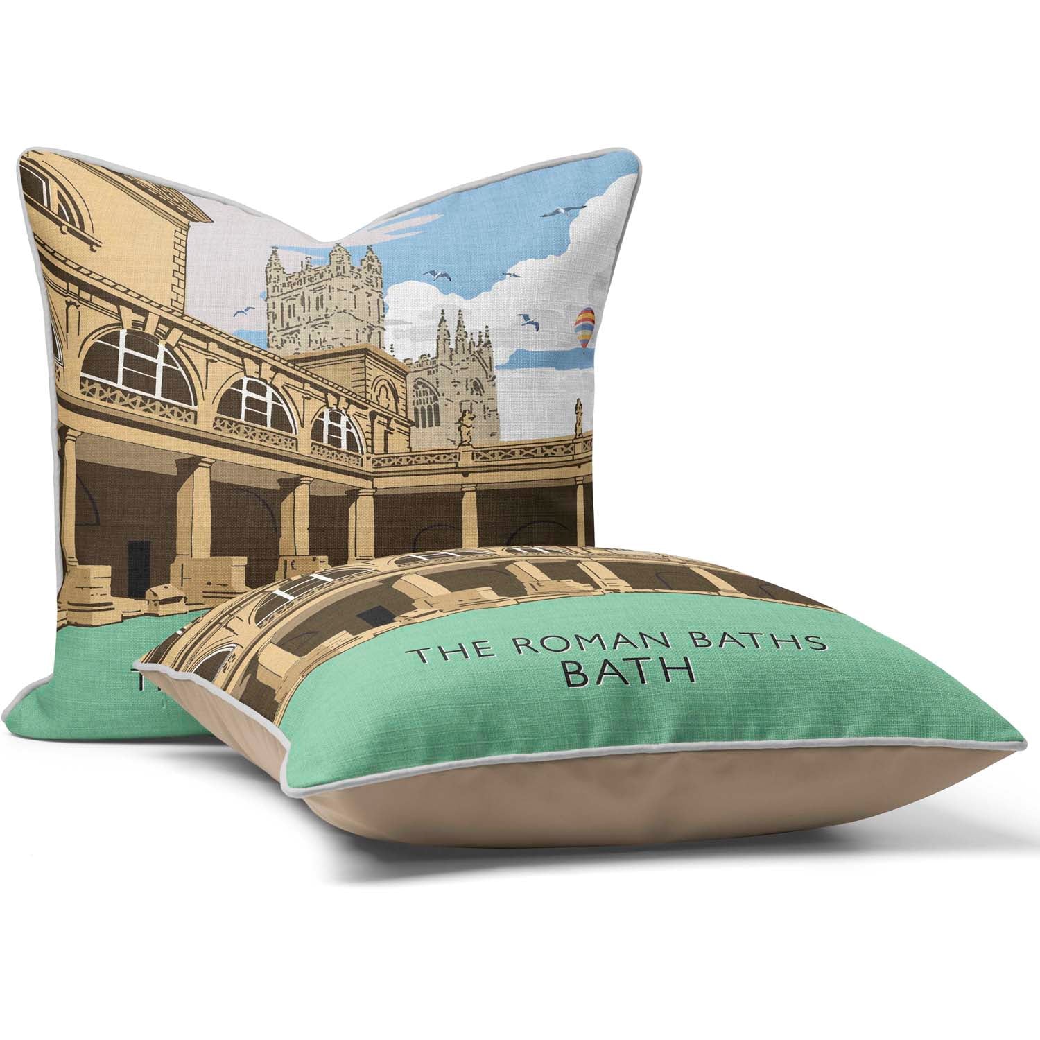 Roman Bath - Martin Wiscombe Cushion