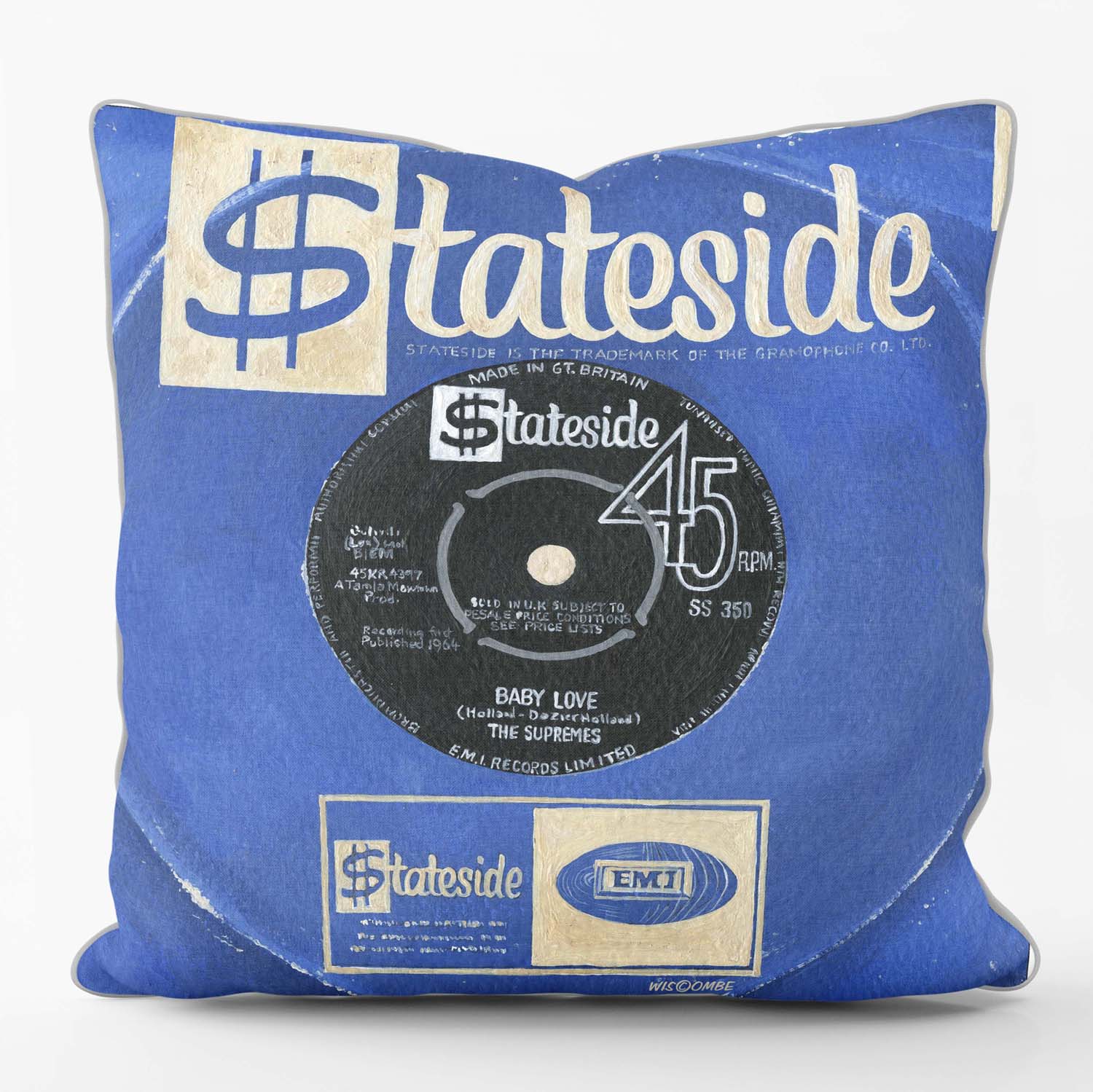 Baby Love Stateside 45rpm - Martin Wiscombe - Classic Vinyl Cushion