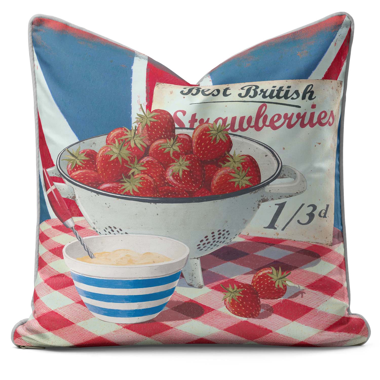 Strawberries - Martin Wiscombe Cushion