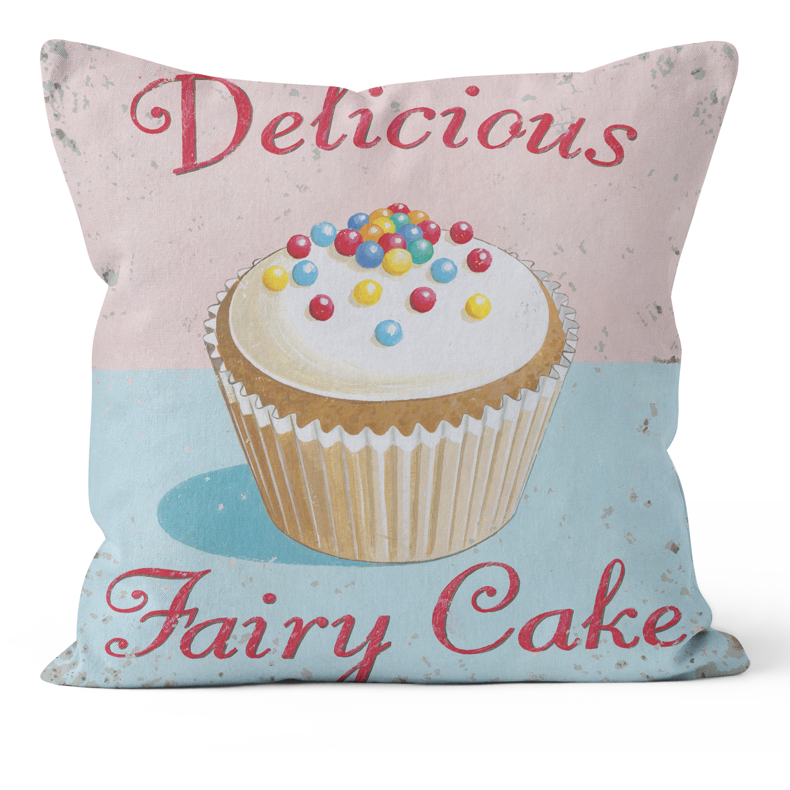 Delicious Fairy Cake - Martin Wiscombe Cushion