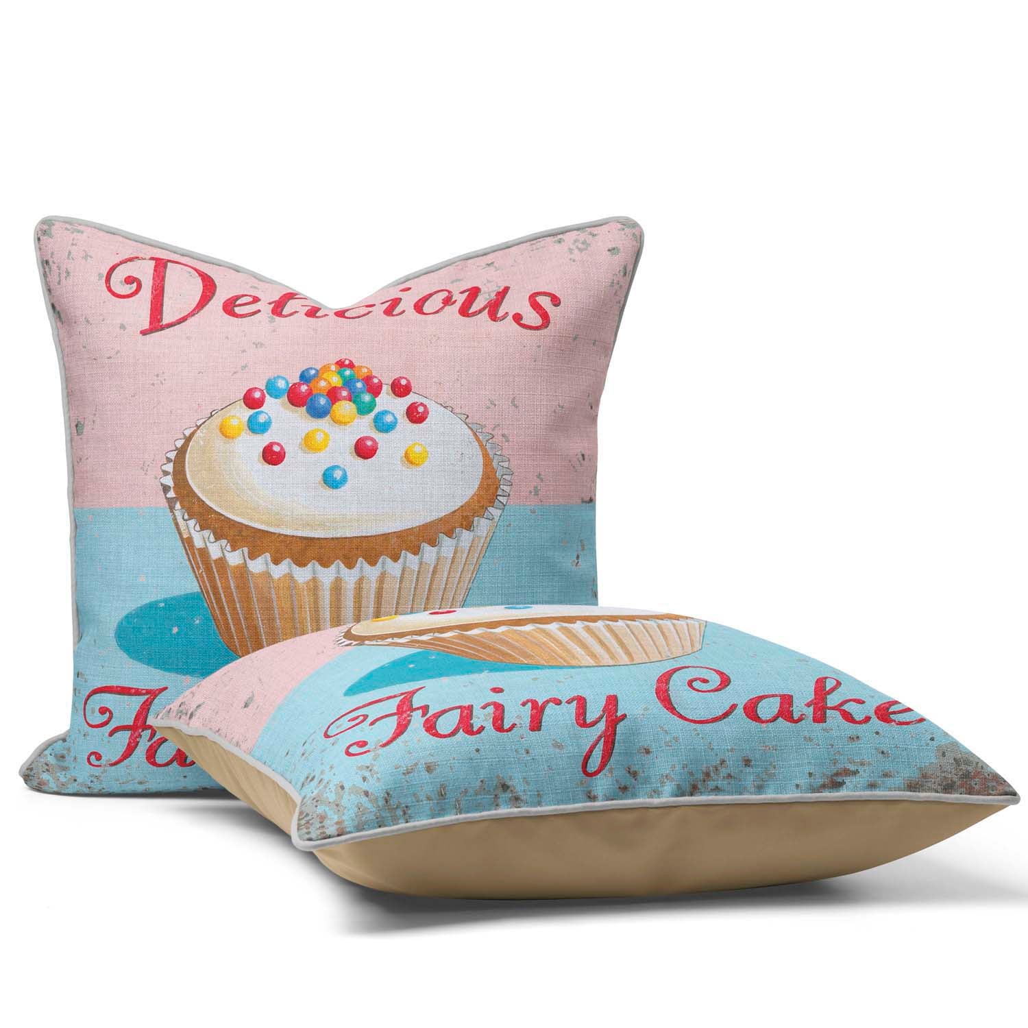 Delicious Fairy Cake - Martin Wiscombe Cushion