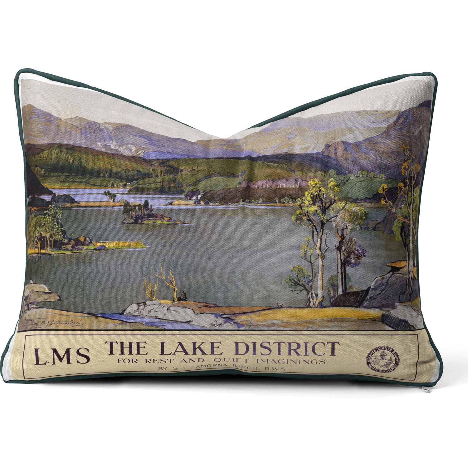 LMS English Lake - National Railway Museum Cushion