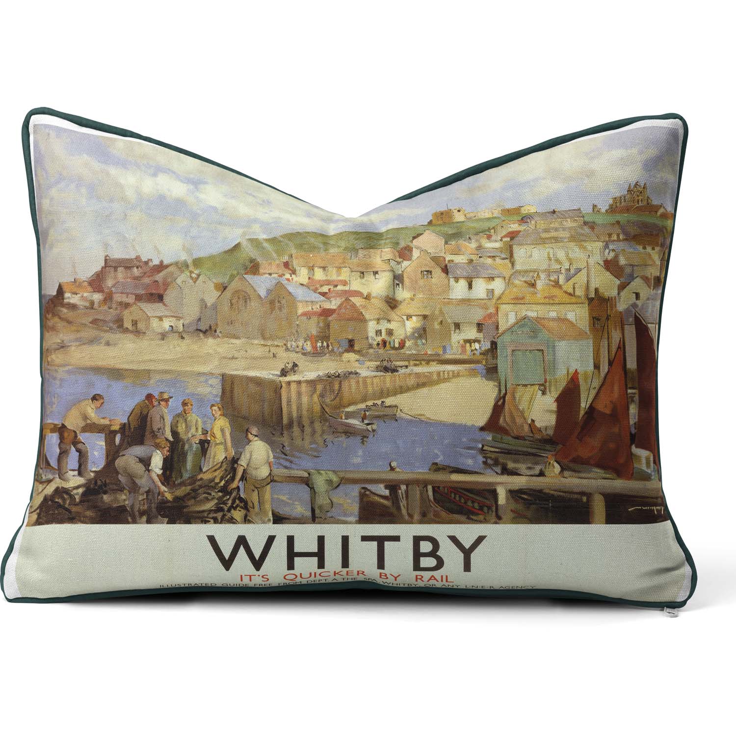 Whitby 2 - National Railway Museum Cushion