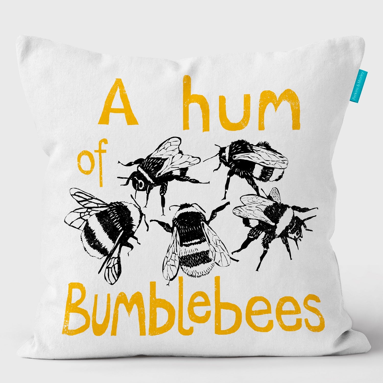 Hum of Bumblebees - Collective Noun Cushion