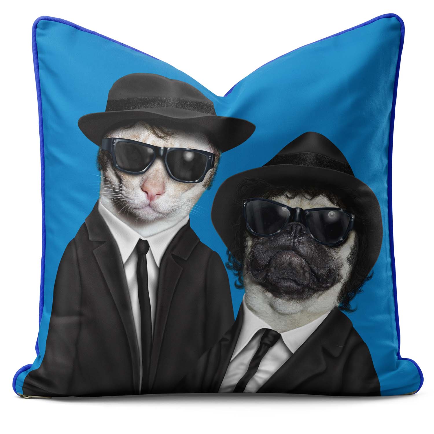 Brothers - Pets Rock Cushion