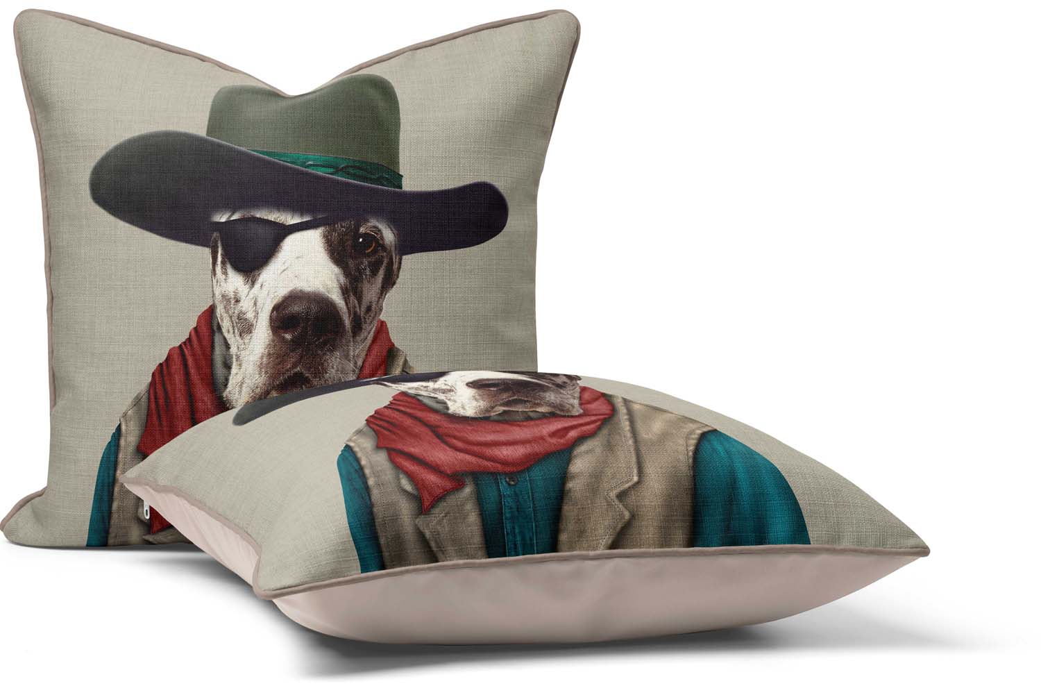 Cowboy  - Pets Rock Cushion