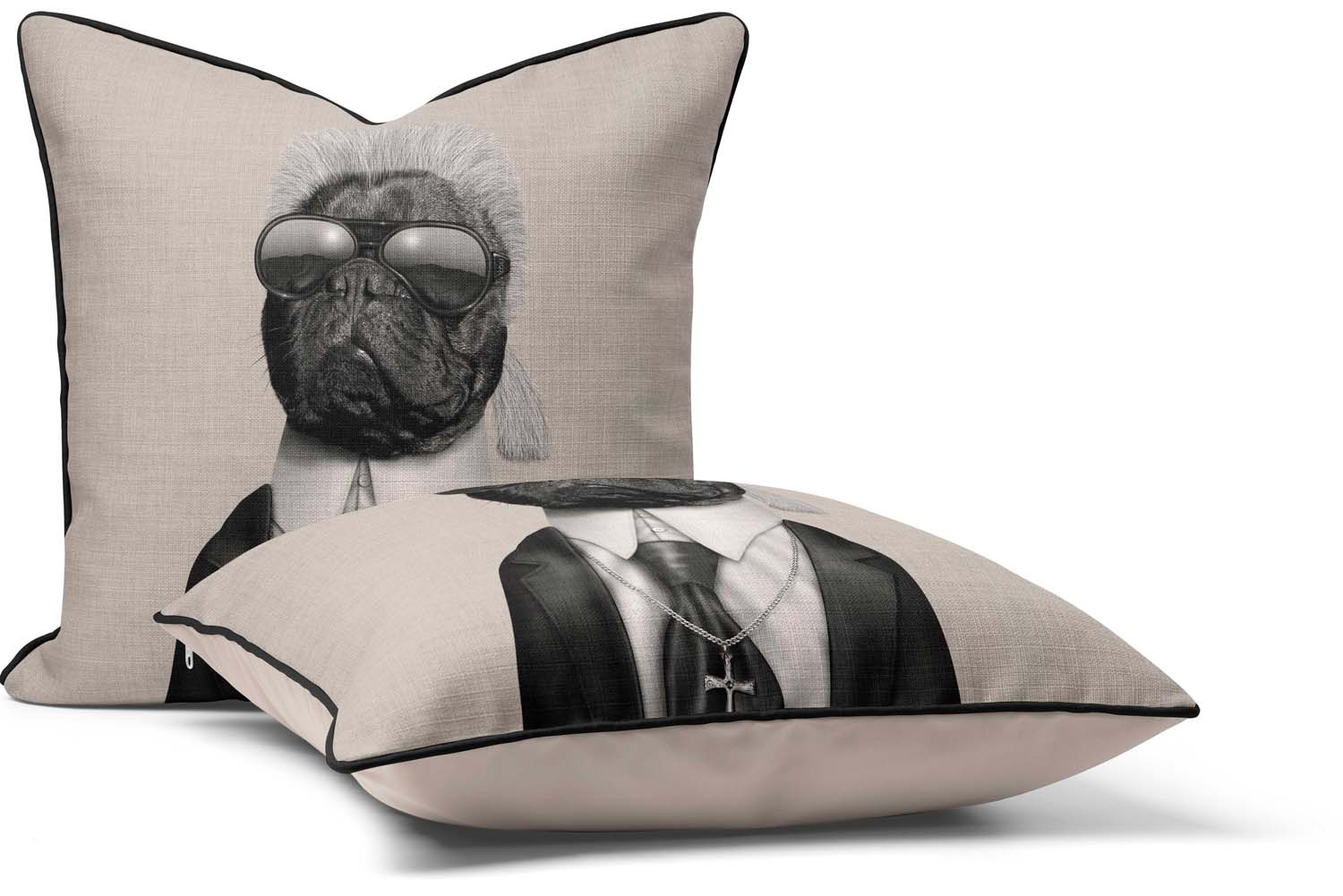 Fashion Mono - Pets Rock Cushion