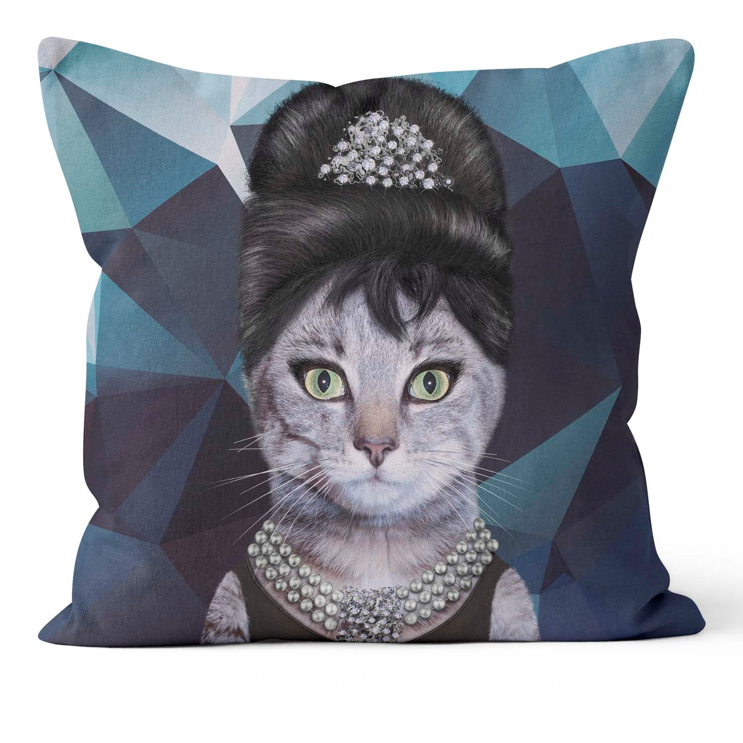 Breakfast Geometric - Pets Rock Cushion