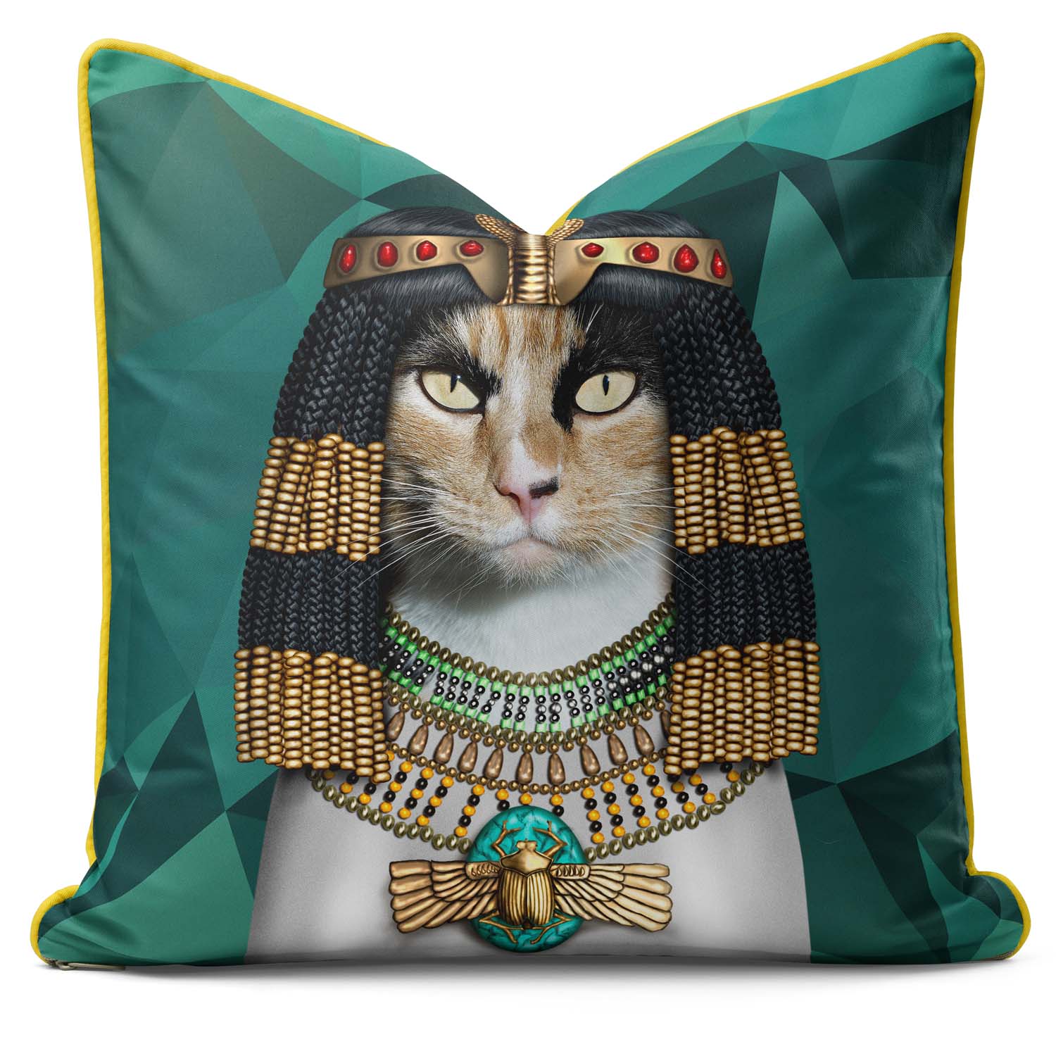 Cleo Geometric - Pets Rock Cushion