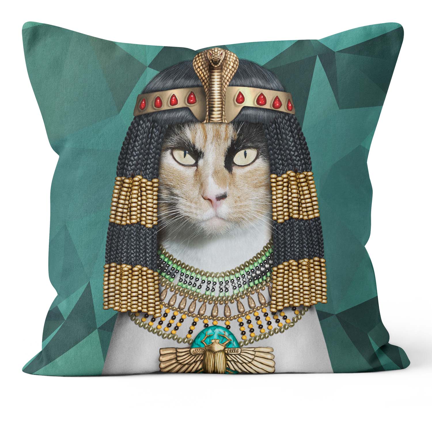 Cleo Geometric - Pets Rock Cushion